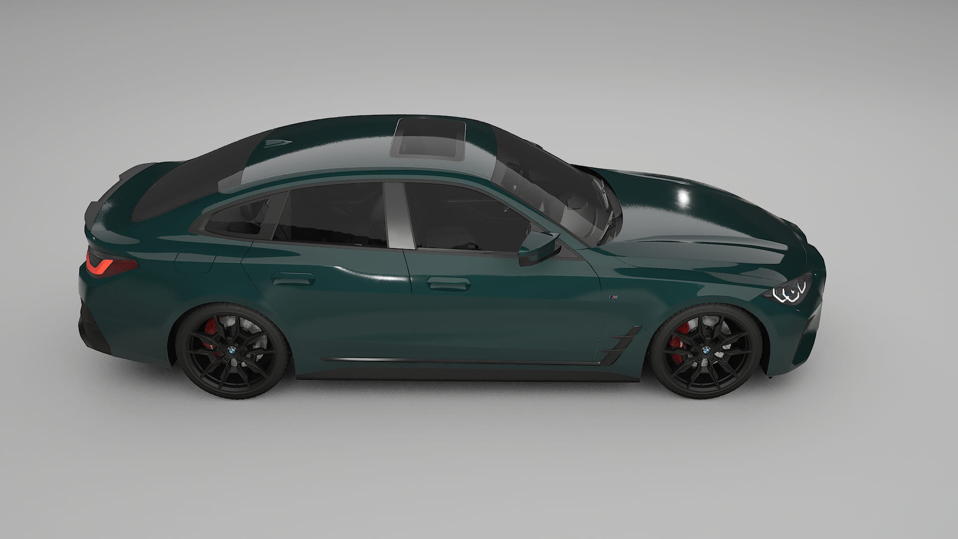 BMW I4 G26 M Package TPU Lackskyddsfilm | INFERNO Färgskiftande PPF – Komplett Förskuret Kit