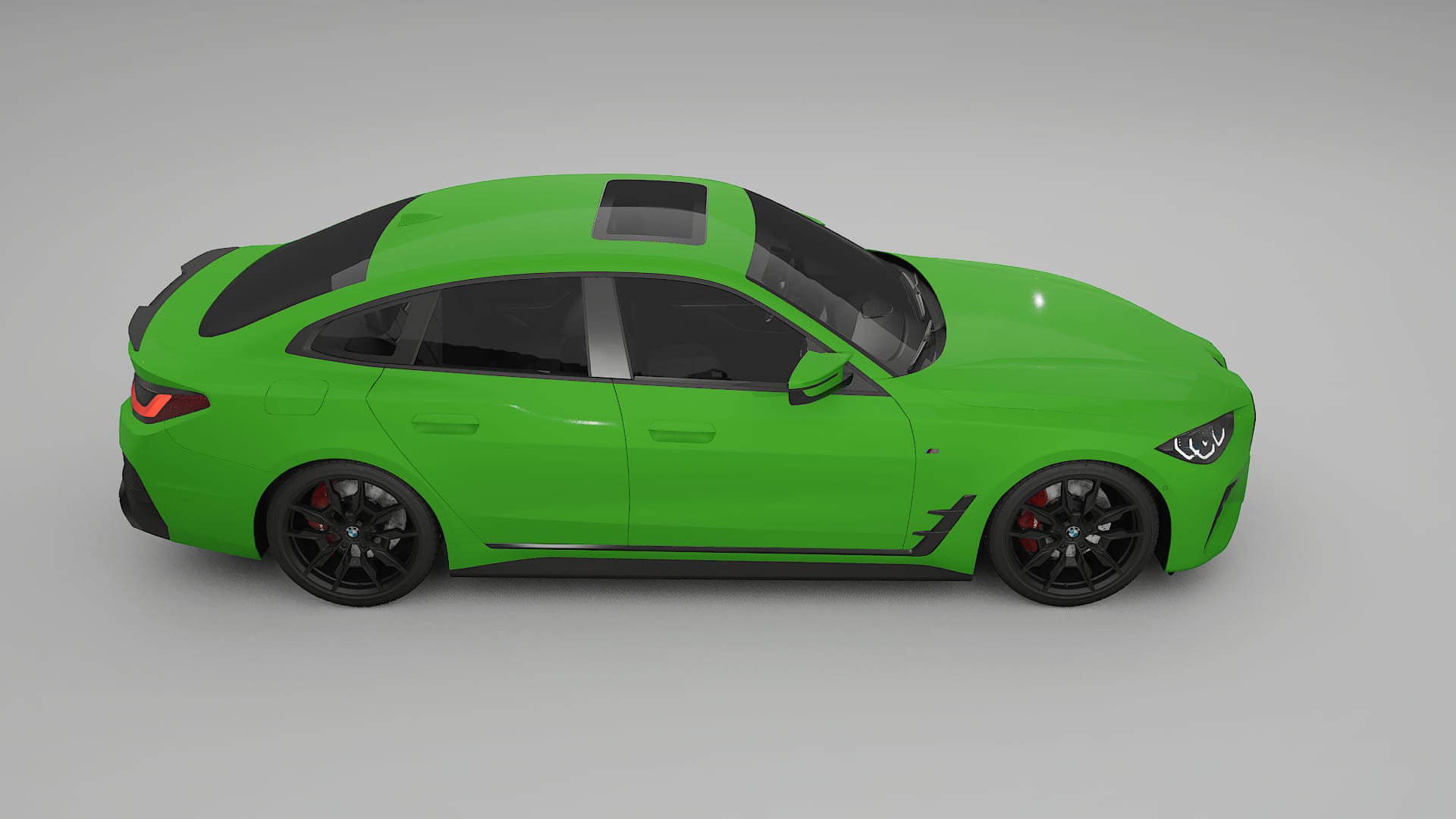 BMW I4 G26 M Package TPU Lackskyddsfilm | VENOM Färgskiftande PPF – Komplett Förskuret Kit