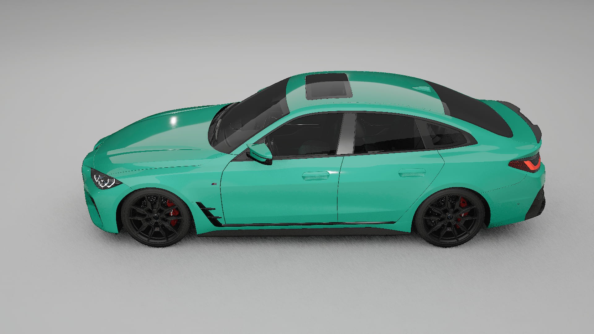 BMW I4 G26 M Package TPU Lackskyddsfilm | JEWEL Färgskiftande PPF – Komplett Förskuret Kit