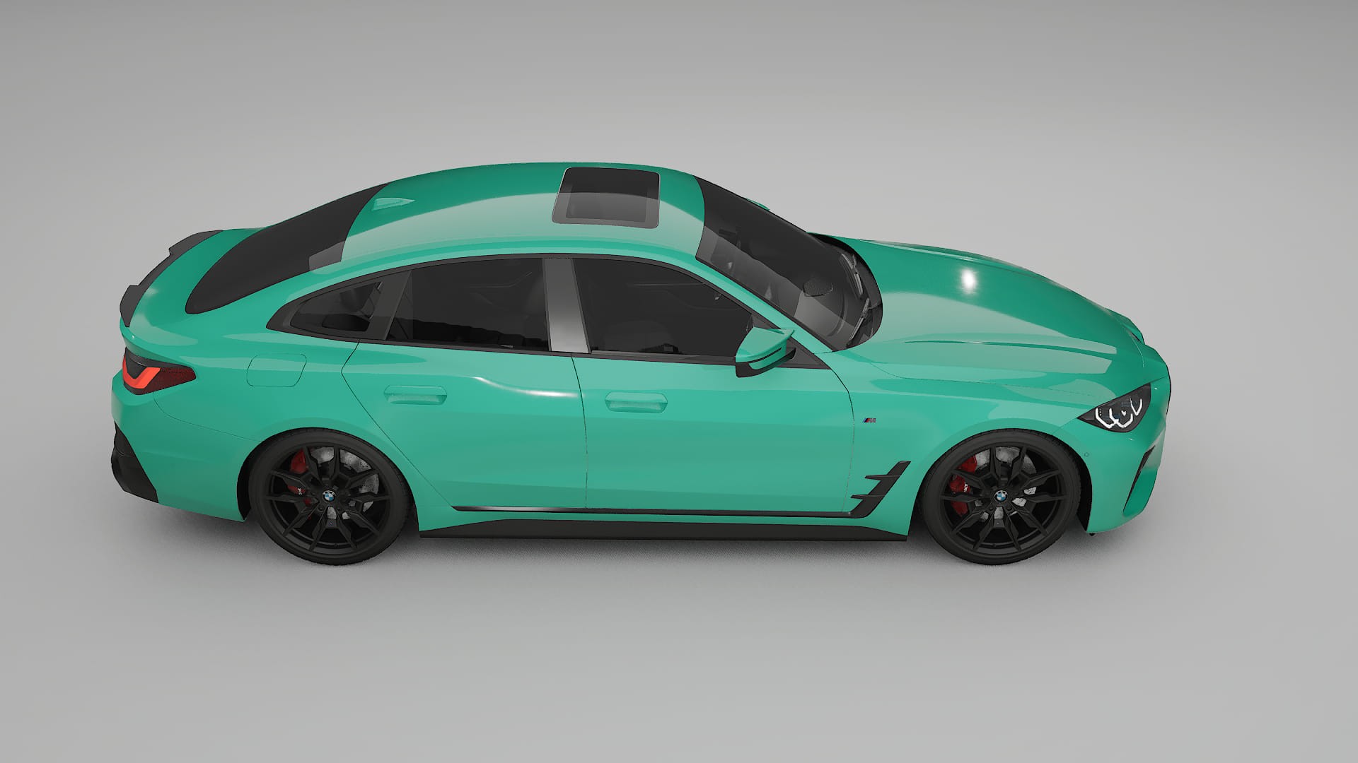 BMW I4 G26 M Package TPU Lackskyddsfilm | JEWEL Färgskiftande PPF – Komplett Förskuret Kit