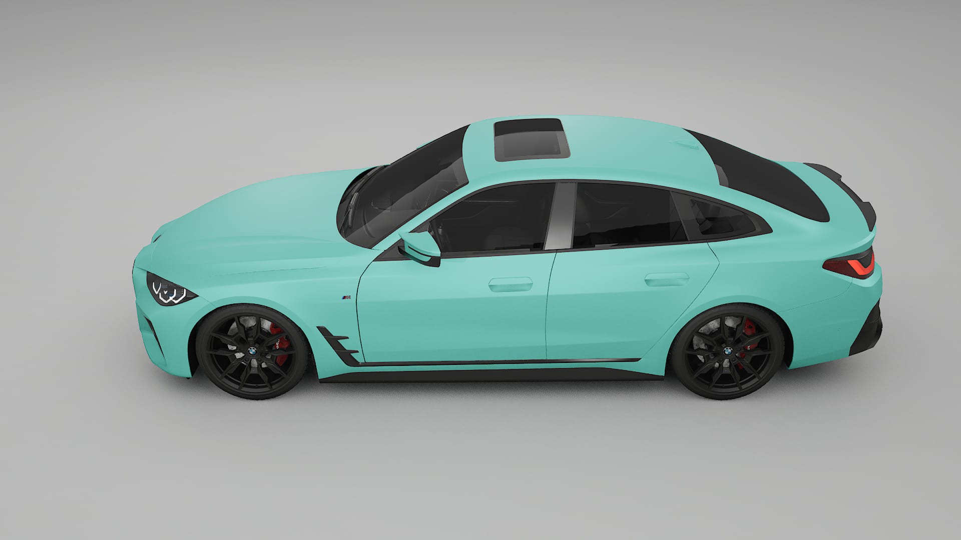 BMW I4 G26 M Package TPU Lackskyddsfilm | FROST Färgskiftande PPF – Komplett Förskuret Kit