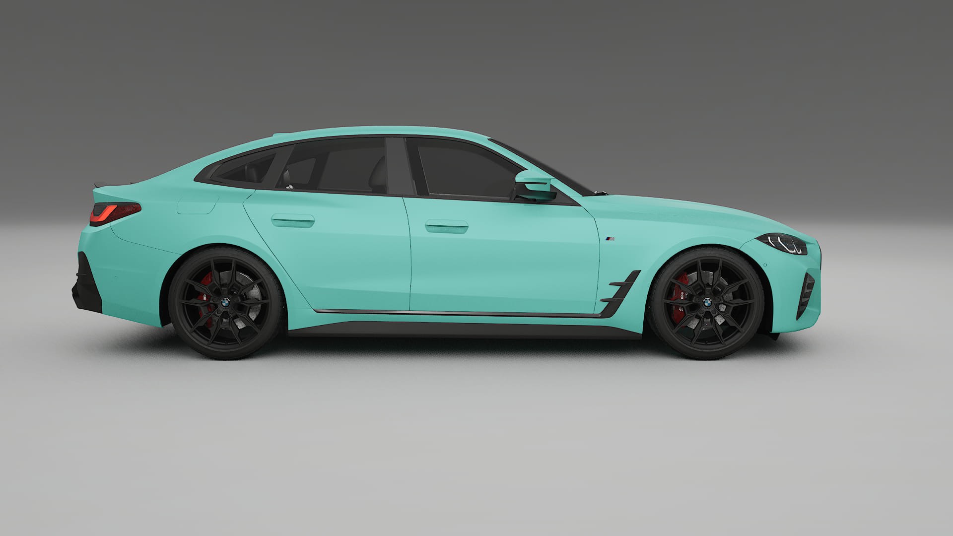 BMW I4 G26 M Package TPU Lackskyddsfilm | FROST Färgskiftande PPF – Komplett Förskuret Kit