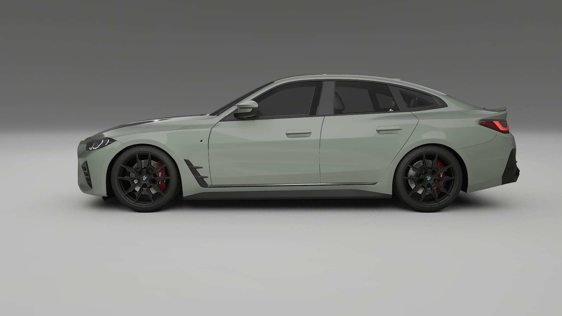 BMW I4 G26 M Package TPU Lackskyddsfilm | SLATE Färgskiftande PPF – Komplett Förskuret Kit