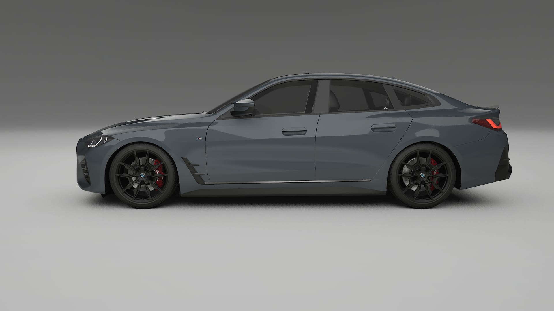 BMW I4 G26 M Package TPU Lackskyddsfilm | GRANITE Färgskiftande PPF – Komplett Förskuret Kit