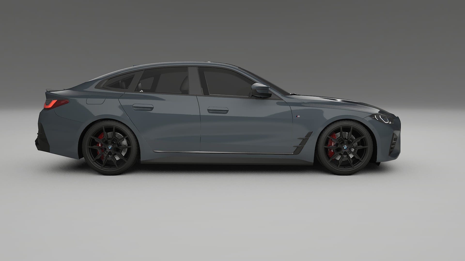 BMW I4 G26 M Package TPU Lackskyddsfilm | GRANITE Färgskiftande PPF – Komplett Förskuret Kit