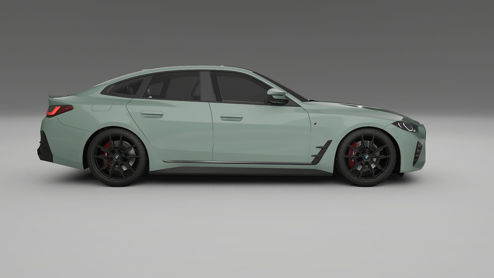 BMW I4 G26 M Package TPU Lackskyddsfilm | CINDER Färgskiftande PPF – Komplett Förskuret Kit