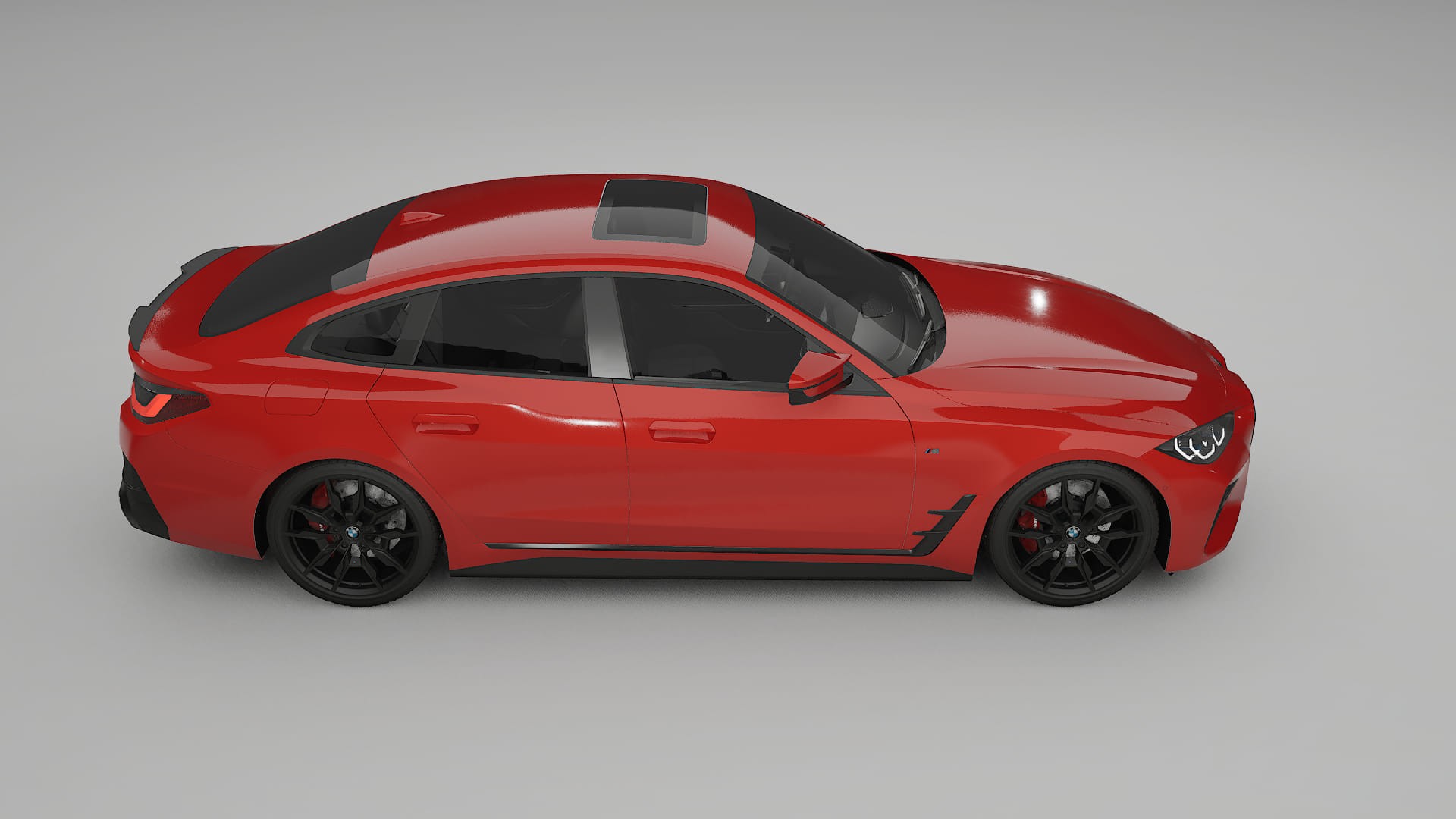 BMW I4 G26 M Package TPU Lackskyddsfilm | BLAZE Färgskiftande PPF – Komplett Förskuret Kit