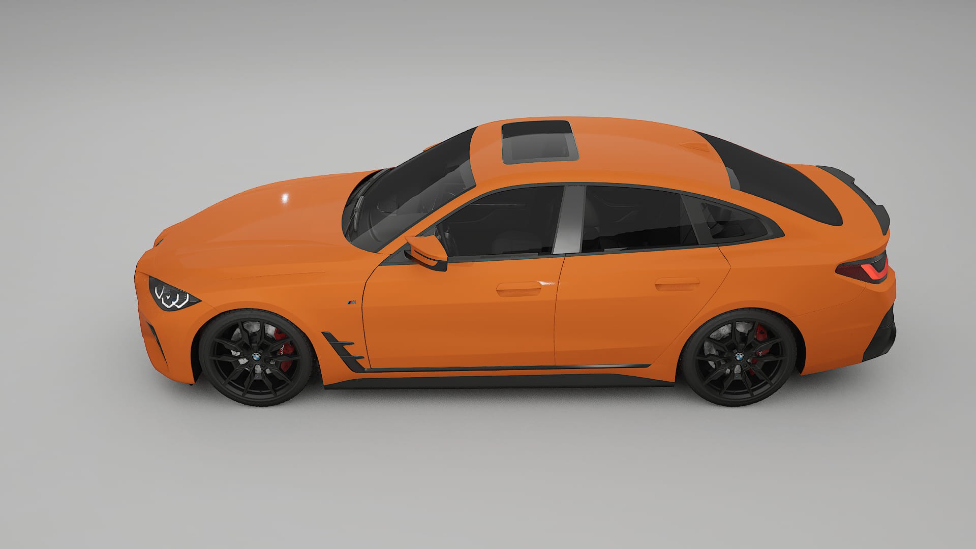 BMW I4 G26 M Package TPU Lackskyddsfilm | ROCKET Färgskiftande PPF – Komplett Förskuret Kit