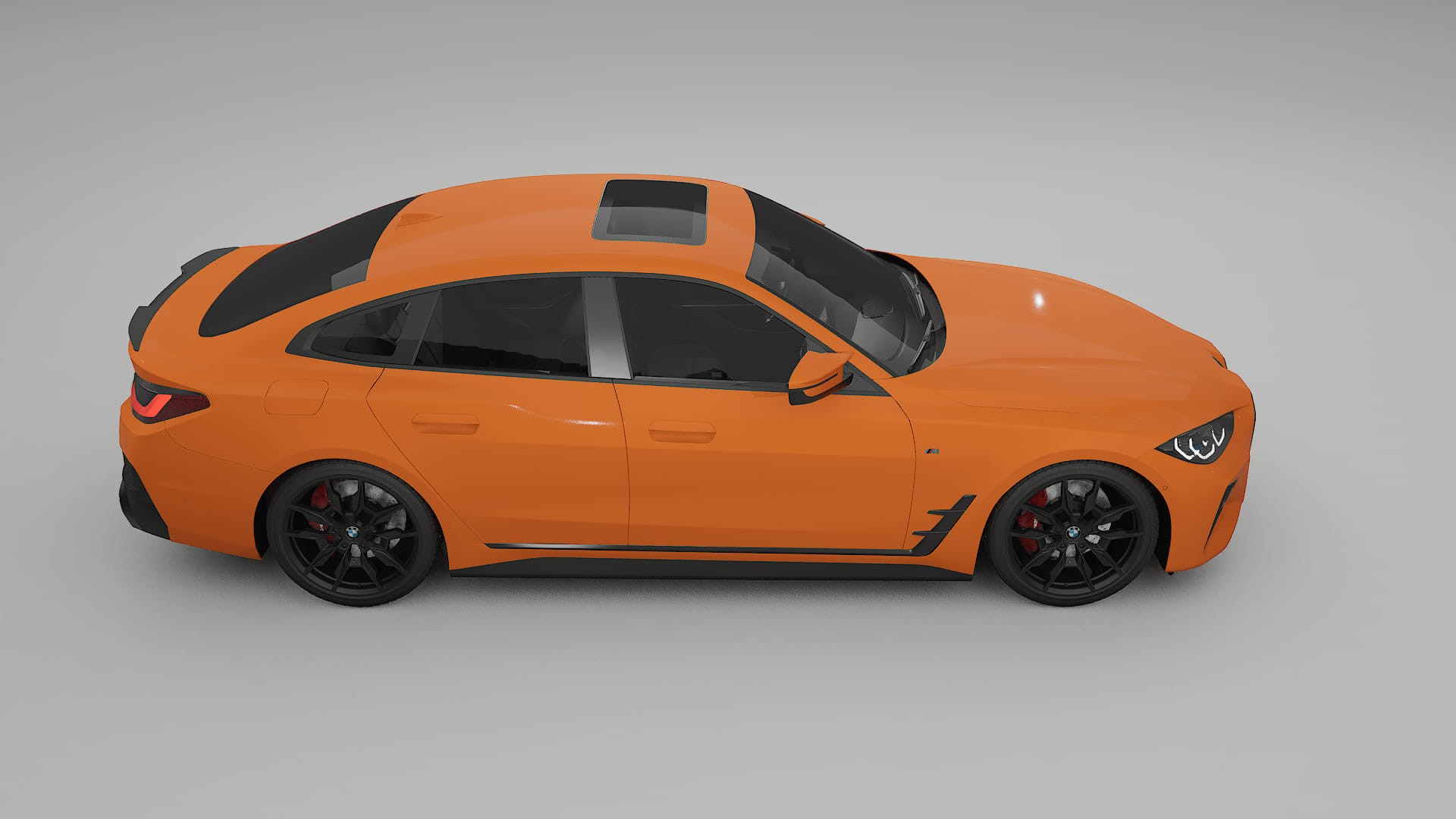 BMW I4 G26 M Package TPU Lackskyddsfilm | ROCKET Färgskiftande PPF – Komplett Förskuret Kit