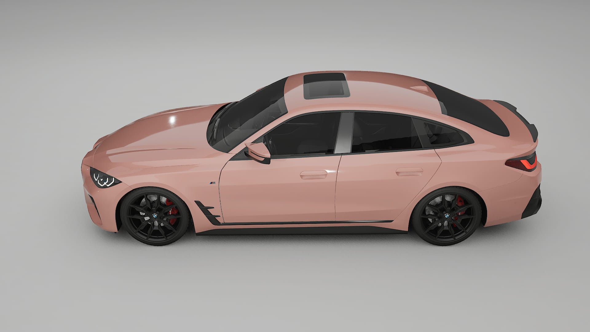 BMW I4 G26 M Package TPU Lackskyddsfilm | BLUSH Färgskiftande PPF – Komplett Förskuret Kit