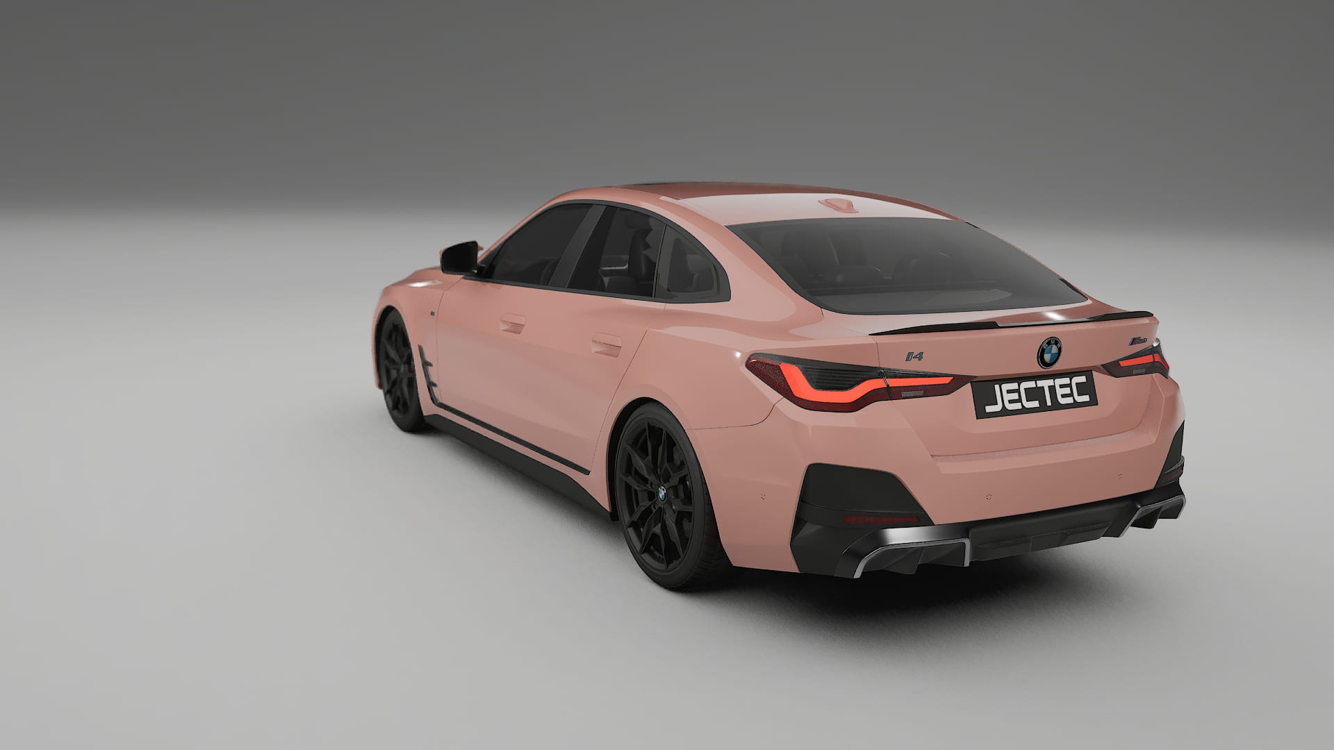 BMW I4 G26 M Package TPU Lackskyddsfilm | BLUSH Färgskiftande PPF – Komplett Förskuret Kit