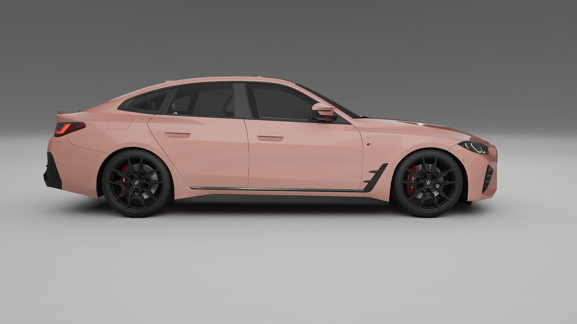 BMW I4 G26 M Package TPU Lackskyddsfilm | BLUSH Färgskiftande PPF – Komplett Förskuret Kit