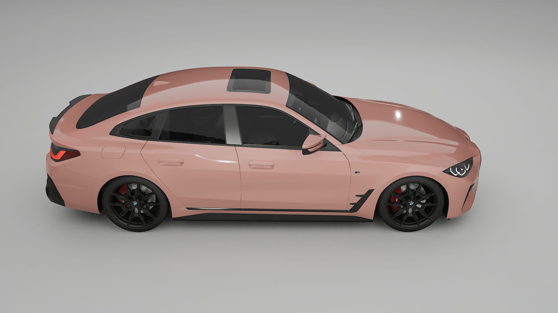 BMW I4 G26 M Package TPU Lackskyddsfilm | BLUSH Färgskiftande PPF – Komplett Förskuret Kit