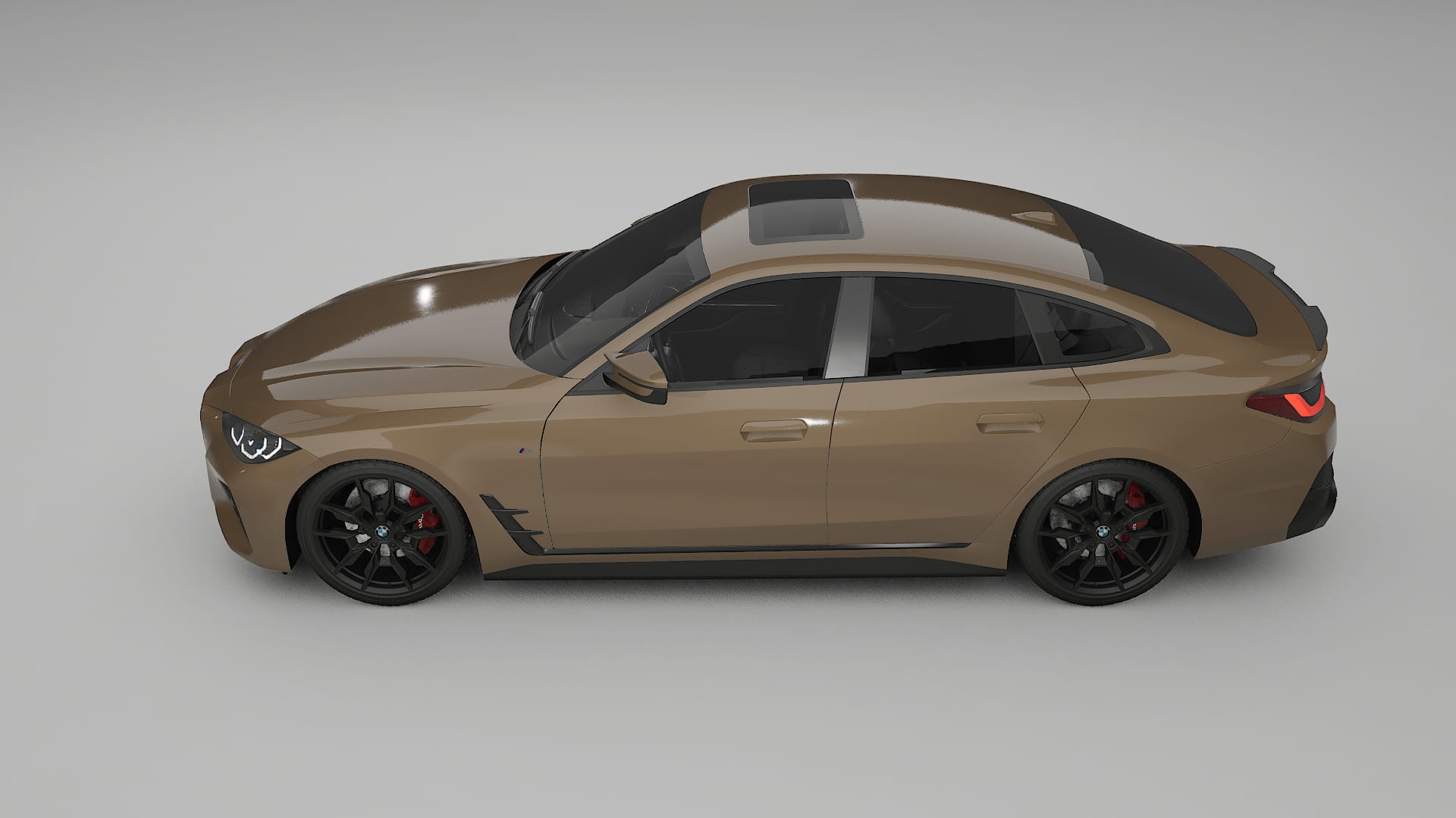 BMW I4 G26 M Package TPU Lackskyddsfilm | SAHARA Färgskiftande PPF – Komplett Förskuret Kit