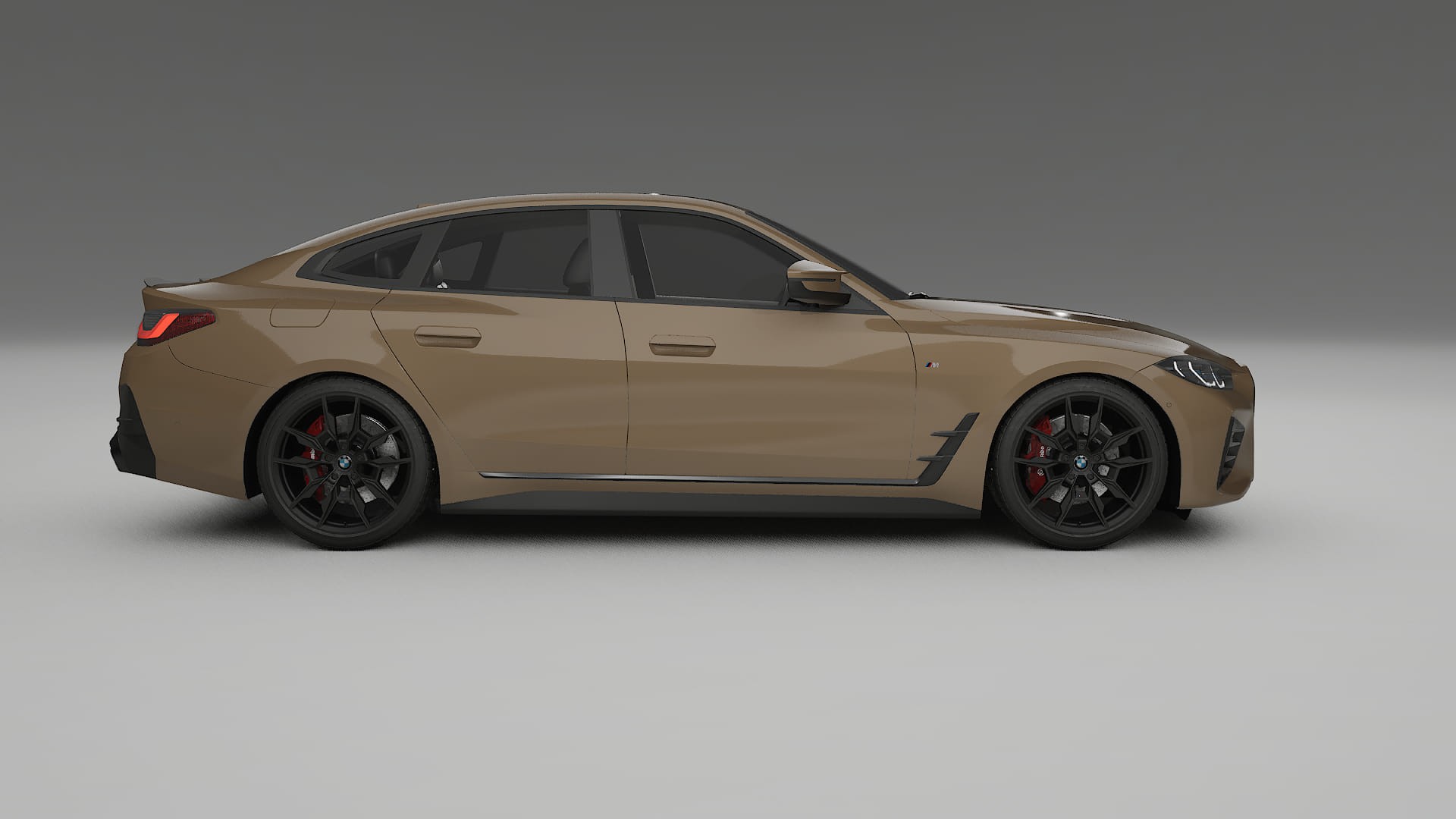 BMW I4 G26 M Package TPU Lackskyddsfilm | SAHARA Färgskiftande PPF – Komplett Förskuret Kit