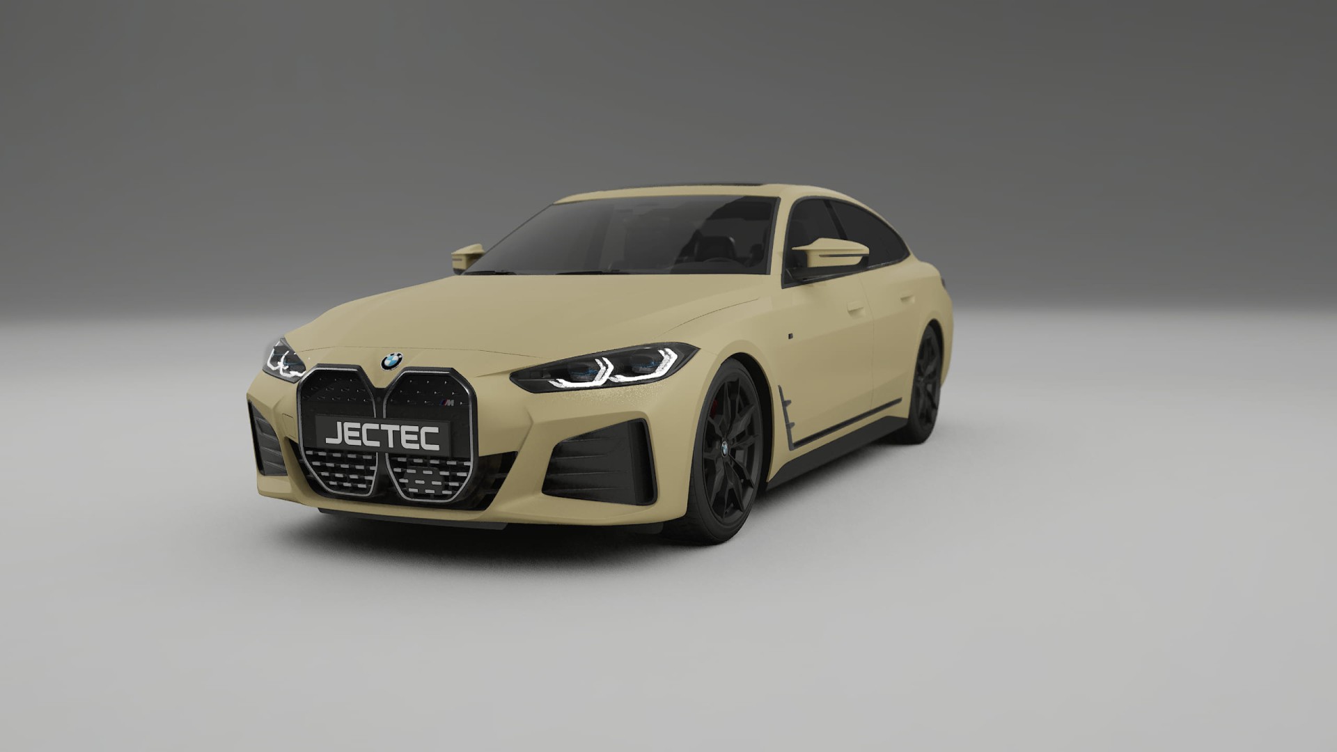 BMW I4 G26 M Package TPU Lackskyddsfilm | SAND Färgskiftande PPF – Komplett Förskuret Kit