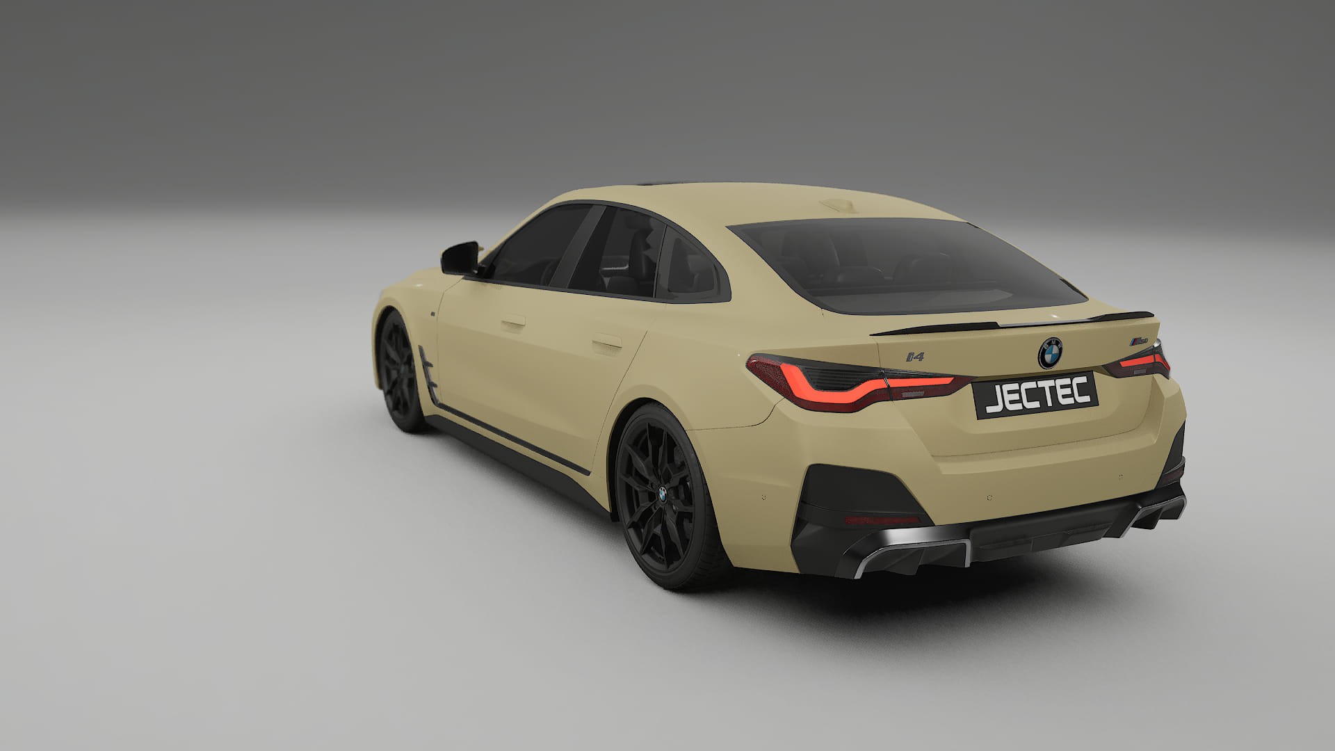 BMW I4 G26 M Package TPU Lackskyddsfilm | SAND Färgskiftande PPF – Komplett Förskuret Kit