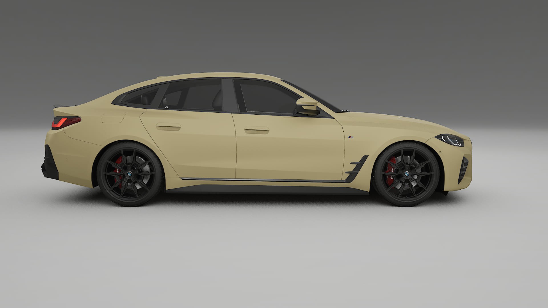 BMW I4 G26 M Package TPU Lackskyddsfilm | SAND Färgskiftande PPF – Komplett Förskuret Kit