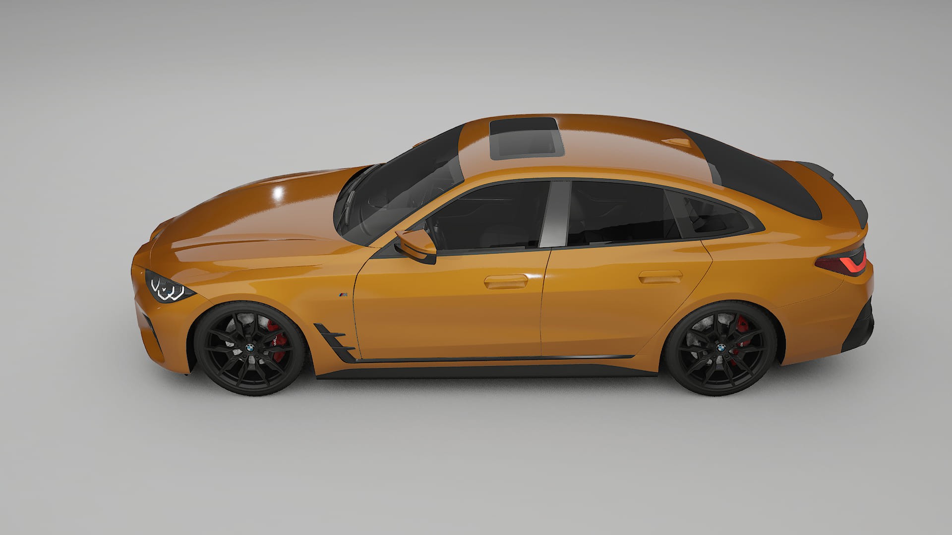 BMW I4 G26 M Package TPU Lackskyddsfilm | DAISY Färgskiftande PPF – Komplett Förskuret Kit