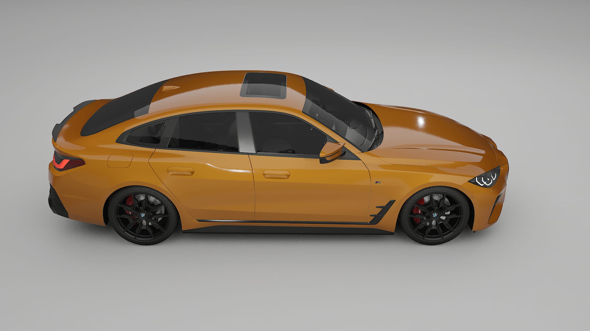 BMW I4 G26 M Package TPU Lackskyddsfilm | DAISY Färgskiftande PPF – Komplett Förskuret Kit