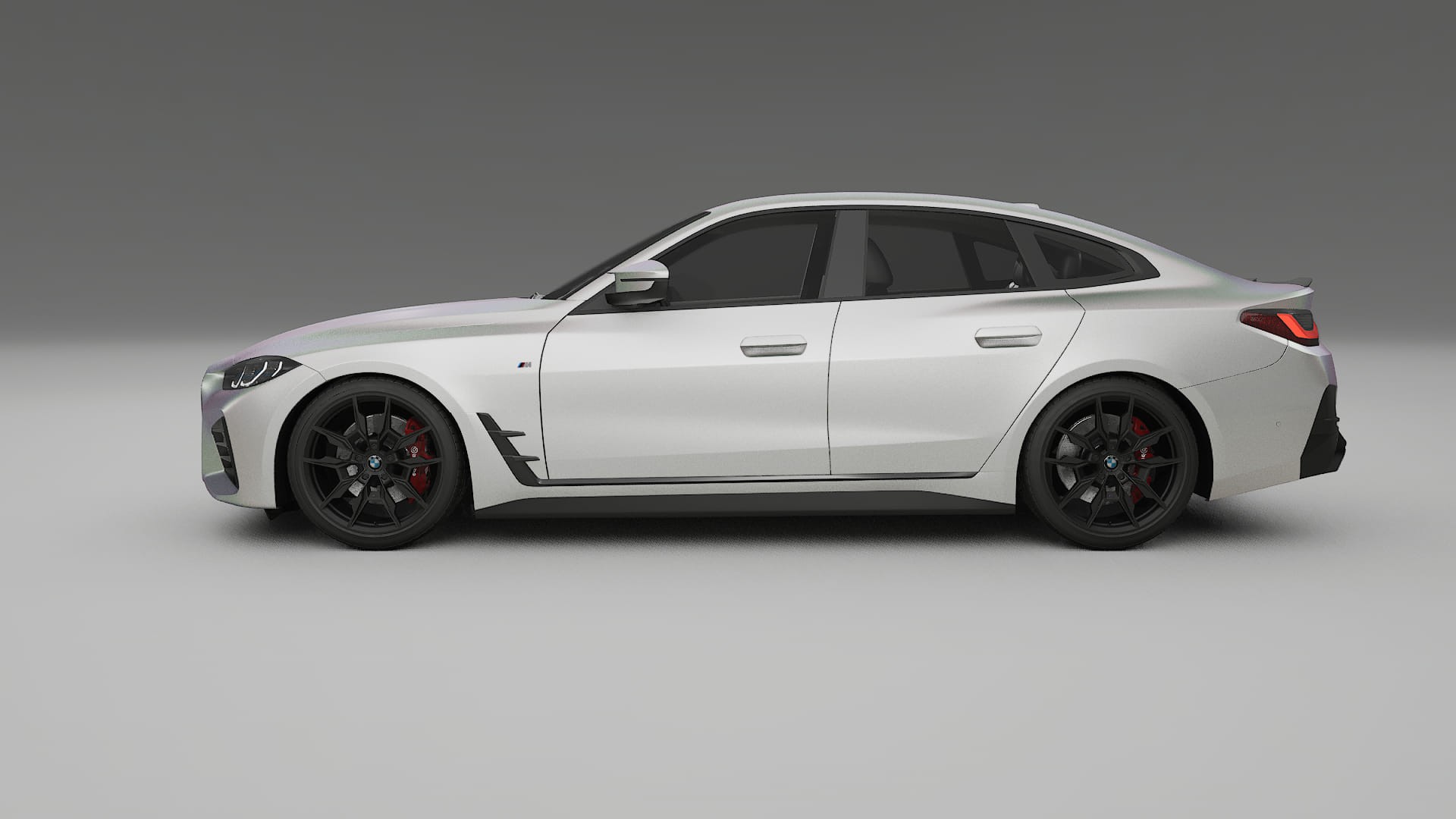 BMW I4 G26 M Package TPU Lackskyddsfilm | NEBULA Färgskiftande PPF – Komplett Förskuret Kit