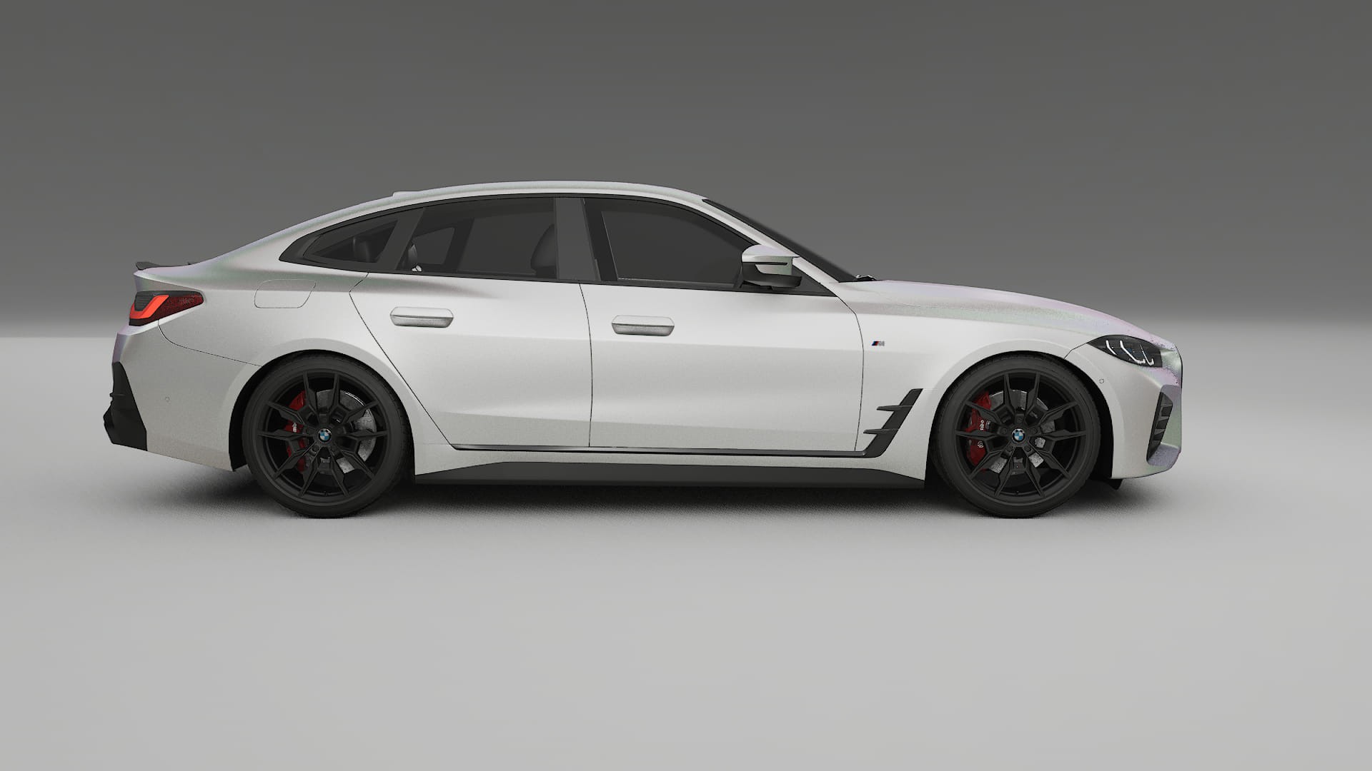 BMW I4 G26 M Package TPU Lackskyddsfilm | NEBULA Färgskiftande PPF – Komplett Förskuret Kit