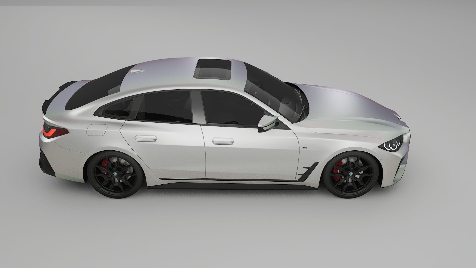 BMW I4 G26 M Package TPU Lackskyddsfilm | NEBULA Färgskiftande PPF – Komplett Förskuret Kit