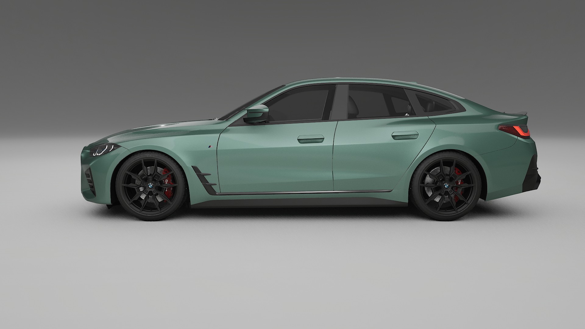 BMW I4 G26 M Package TPU Lackskyddsfilm | EVERGREEN Färgskiftande PPF – Komplett Förskuret Kit