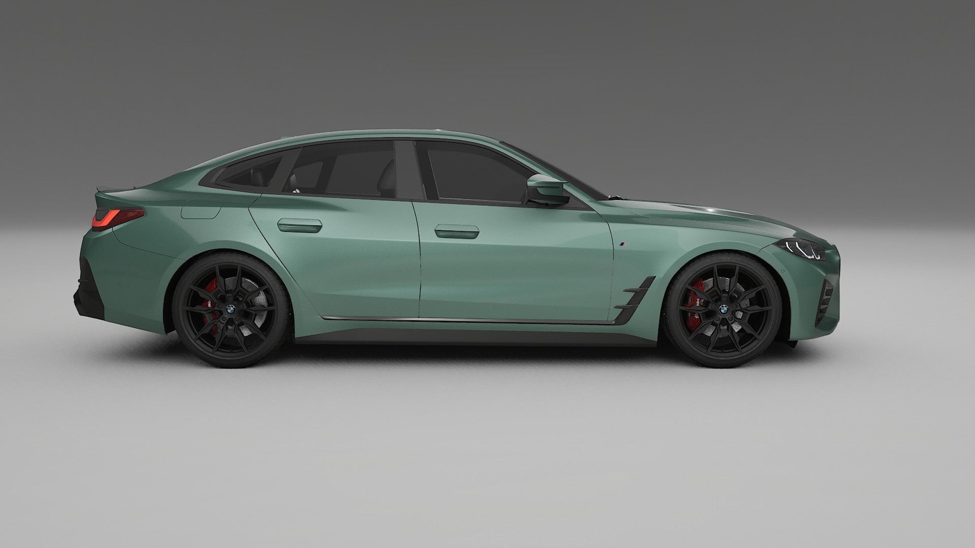 BMW I4 G26 M Package TPU Lackskyddsfilm | EVERGREEN Färgskiftande PPF – Komplett Förskuret Kit