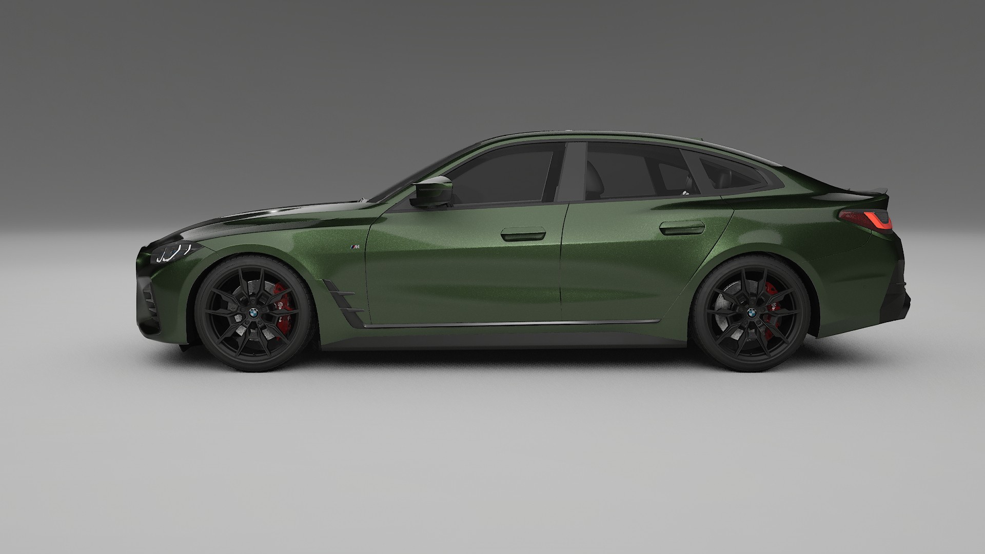 BMW I4 G26 M Package TPU Lackskyddsfilm | LAGOON Färgskiftande PPF – Komplett Förskuret Kit