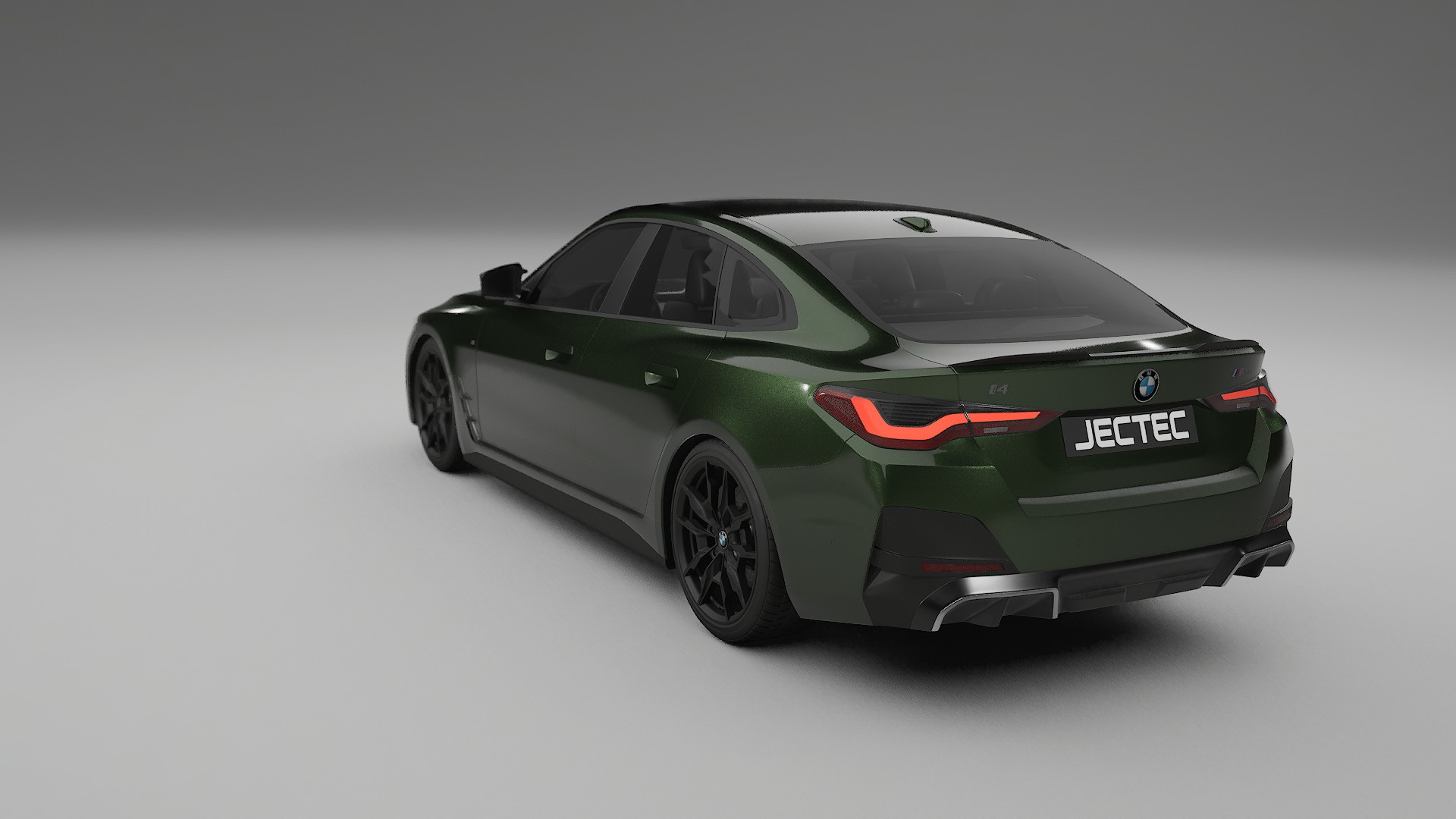 BMW I4 G26 M Package TPU Lackskyddsfilm | LAGOON Färgskiftande PPF – Komplett Förskuret Kit