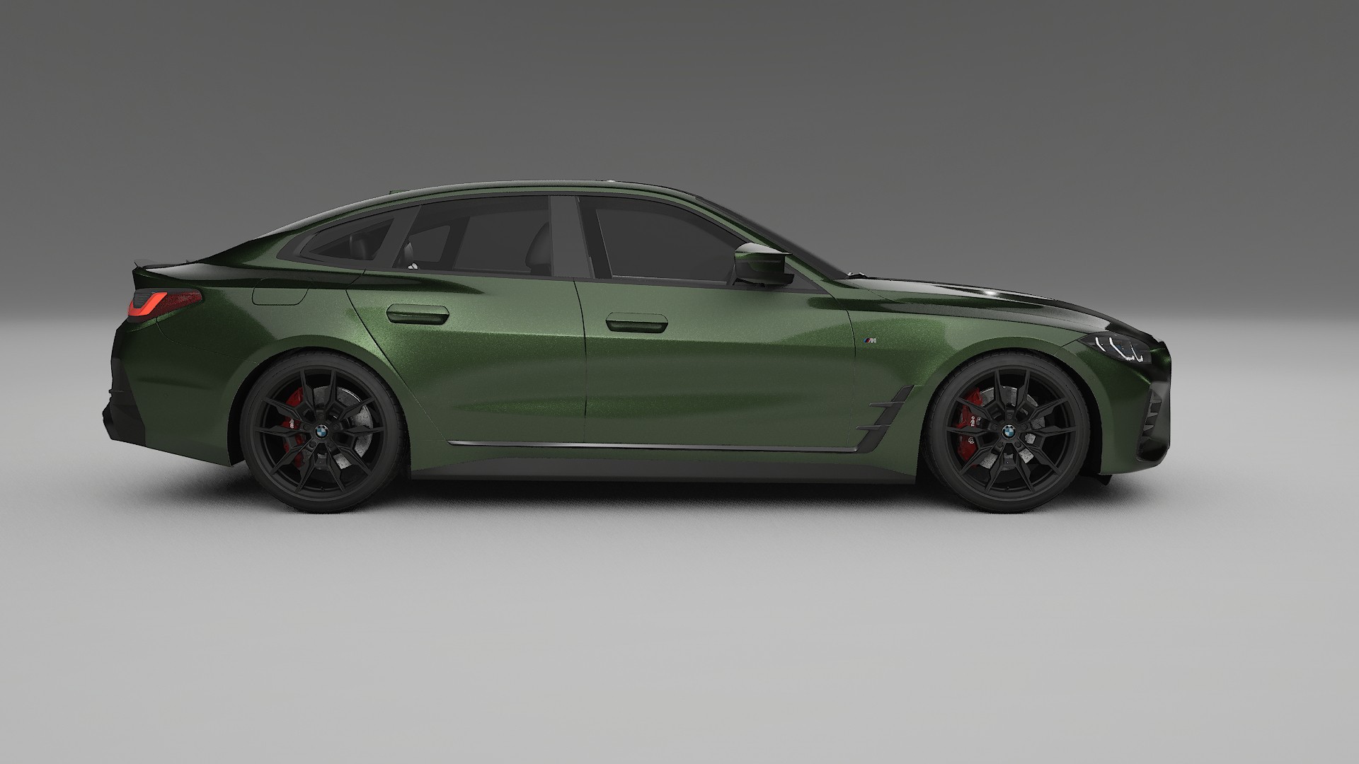 BMW I4 G26 M Package TPU Lackskyddsfilm | LAGOON Färgskiftande PPF – Komplett Förskuret Kit