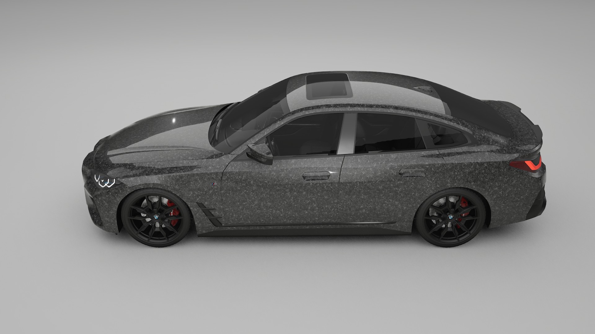 BMW I4 G26 M Package TPU Lackskyddsfilm | FORGED S Färgskiftande PPF – Komplett Förskuret Kit