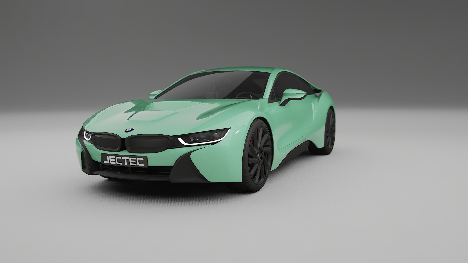 BMW I8 I12 TPU Lackskyddsfilm | DUSTY Färgskiftande PPF – Komplett Förskuret Kit