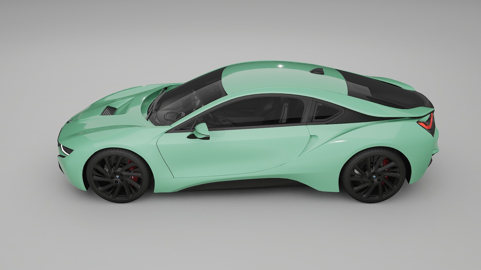 BMW I8 I12 TPU Lackskyddsfilm | DUSTY Färgskiftande PPF – Komplett Förskuret Kit