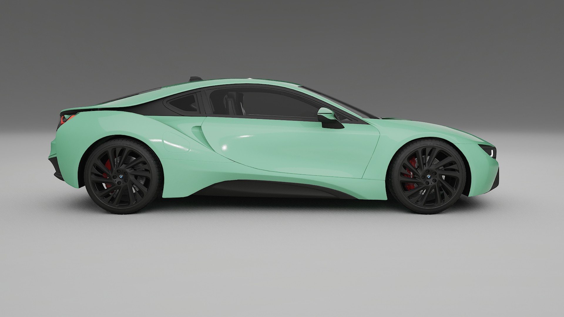 BMW I8 I12 TPU Lackskyddsfilm | DUSTY Färgskiftande PPF – Komplett Förskuret Kit