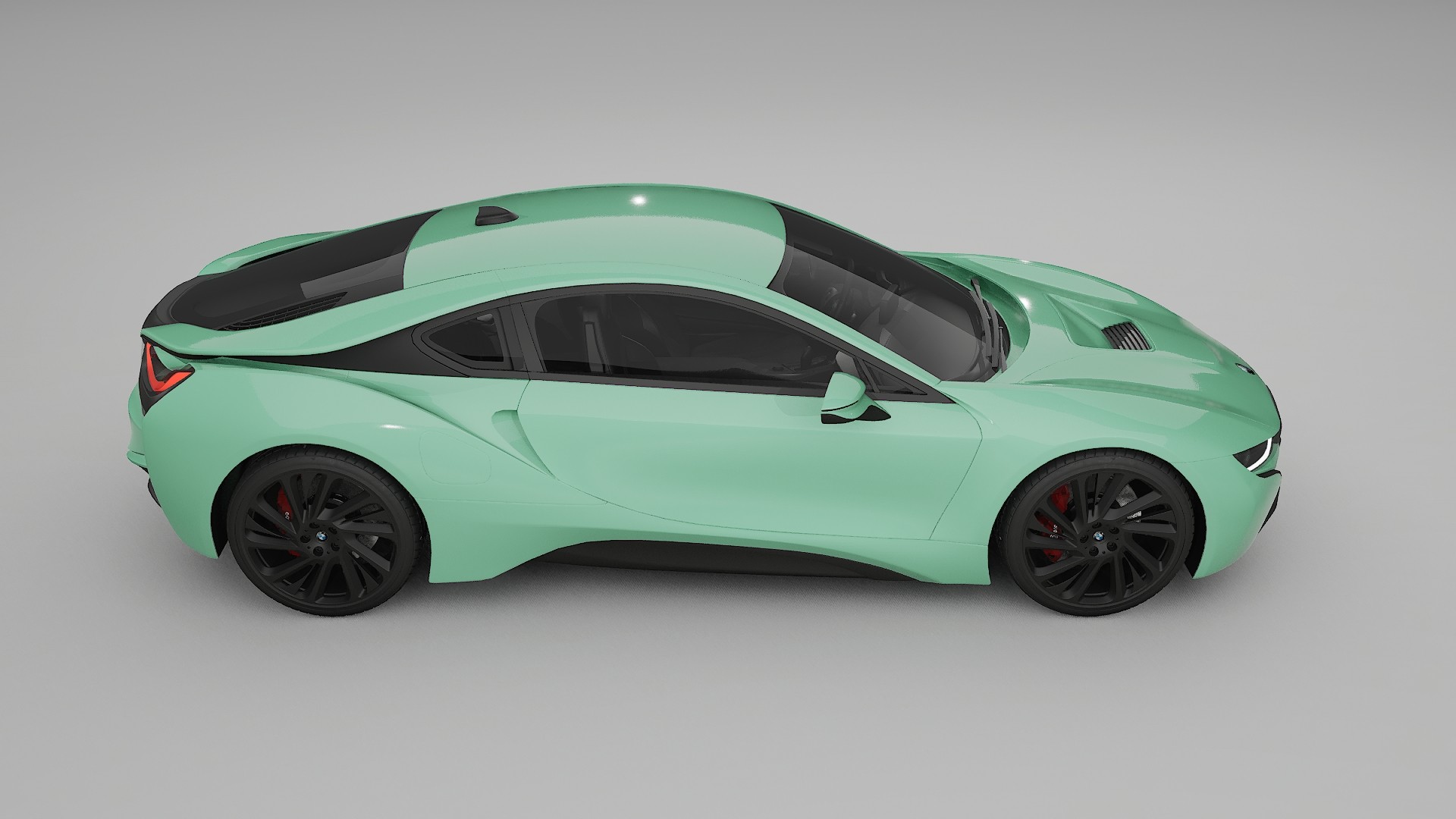 BMW I8 I12 TPU Lackskyddsfilm | DUSTY Färgskiftande PPF – Komplett Förskuret Kit