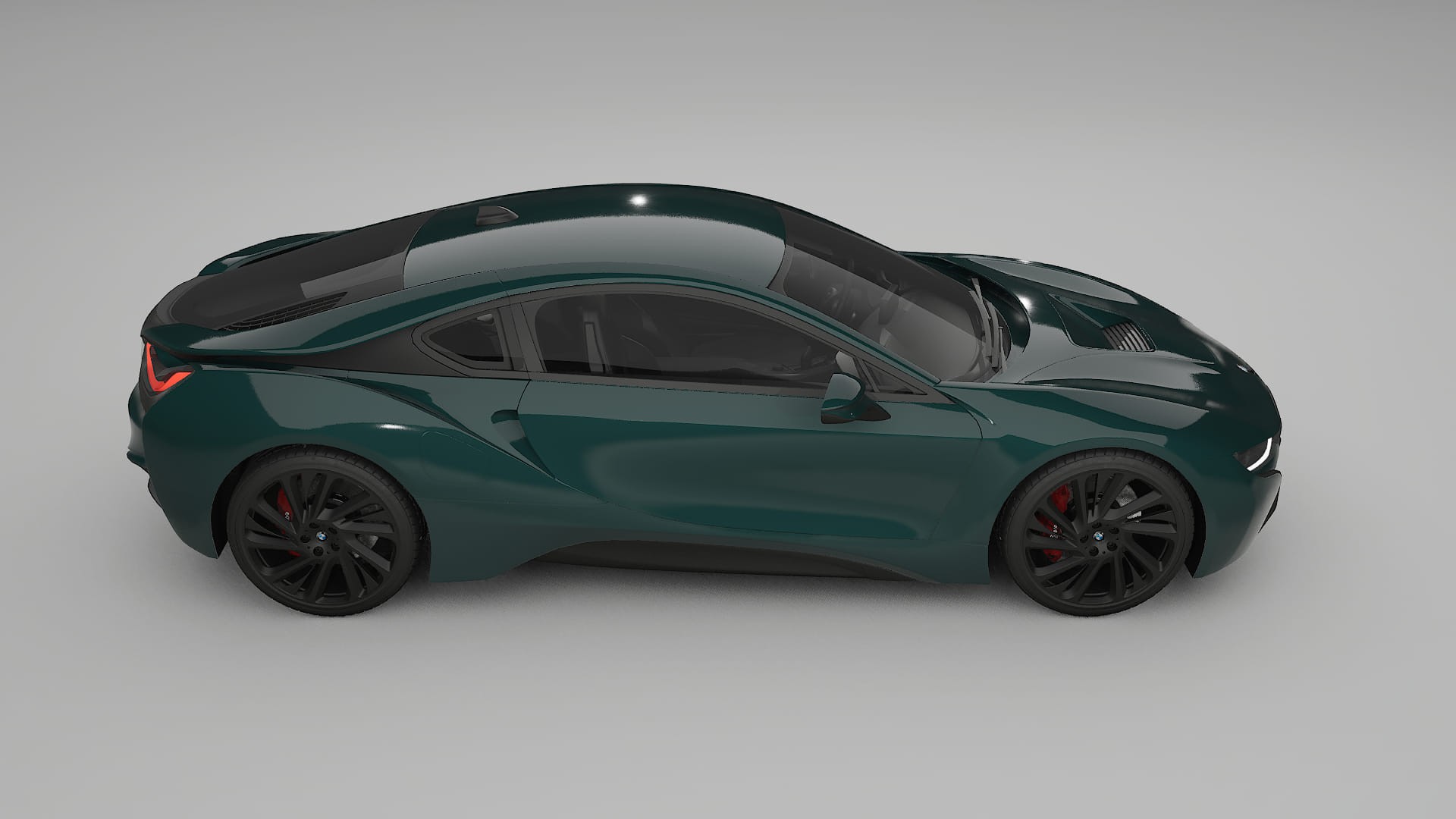 BMW I8 I12 TPU Lackskyddsfilm | INFERNO Färgskiftande PPF – Komplett Förskuret Kit