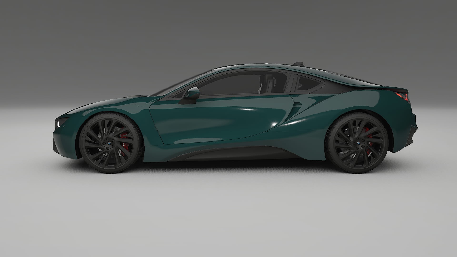 BMW I8 I12 TPU Lackskyddsfilm | INFERNO Färgskiftande PPF – Komplett Förskuret Kit