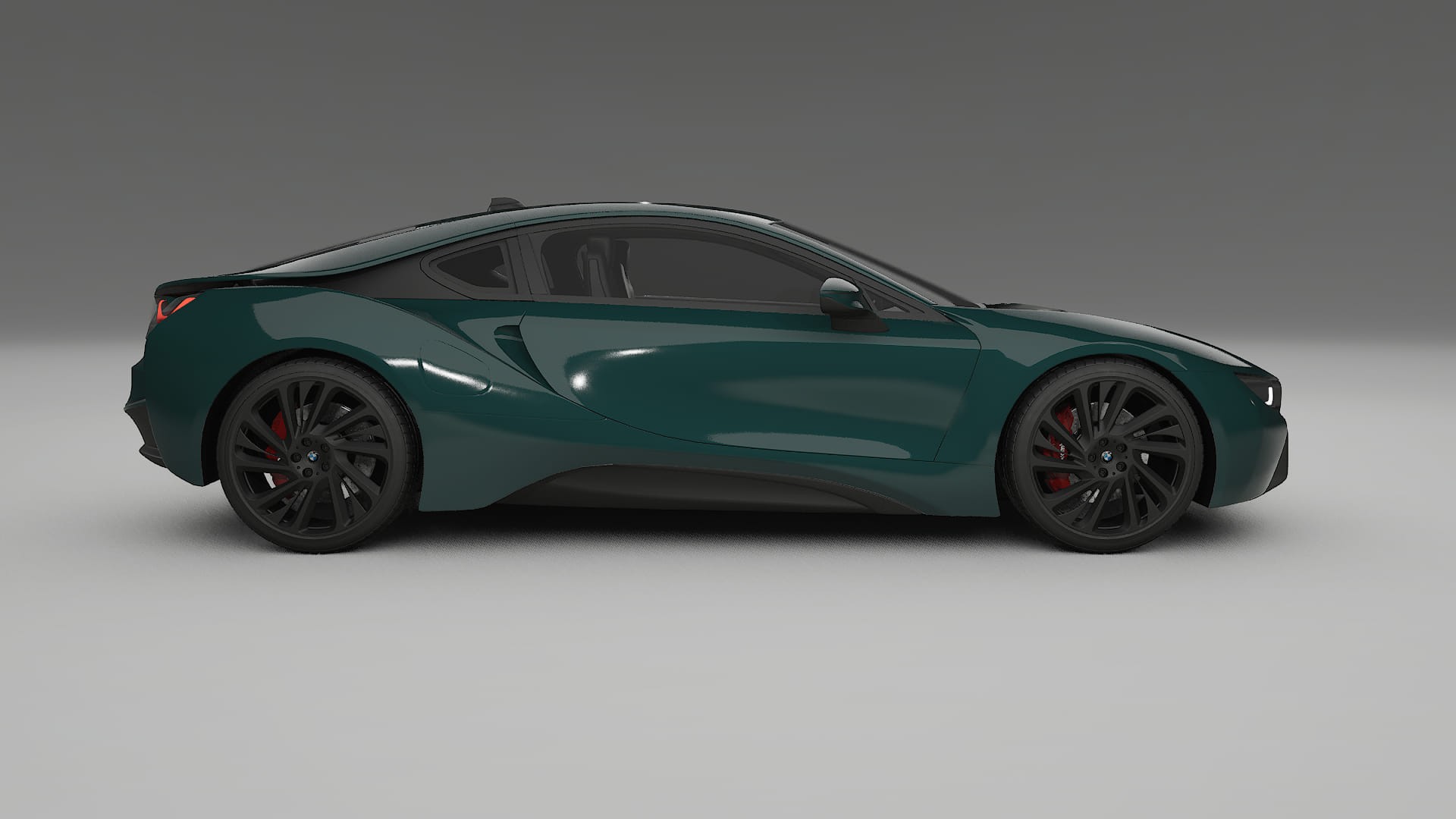 BMW I8 I12 TPU Lackskyddsfilm | INFERNO Färgskiftande PPF – Komplett Förskuret Kit