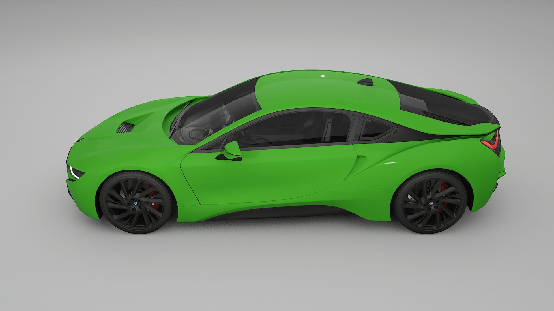 BMW I8 I12 TPU Lackskyddsfilm | VENOM Färgskiftande PPF – Komplett Förskuret Kit