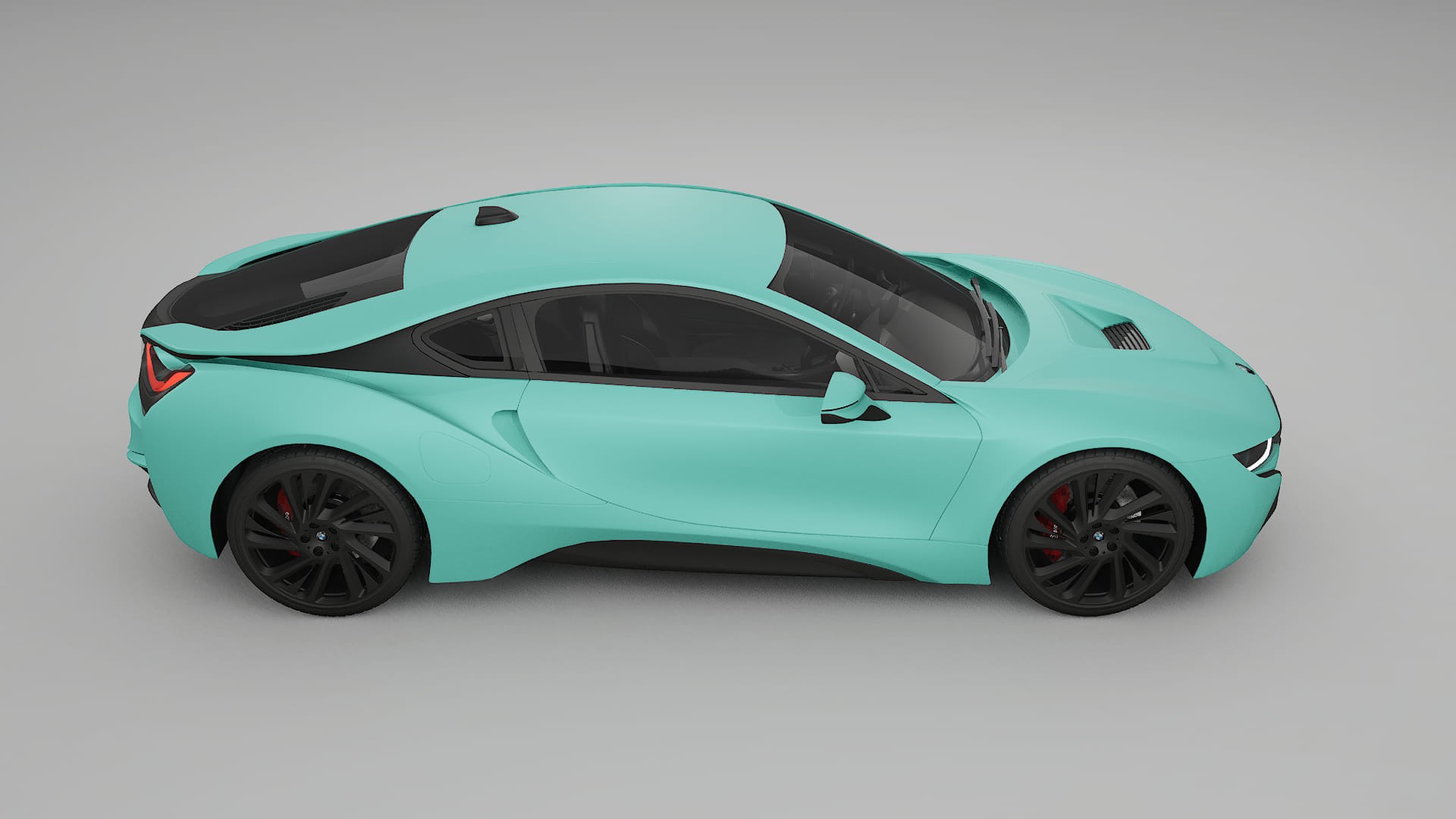 BMW I8 I12 TPU Lackskyddsfilm | FROST Färgskiftande PPF – Komplett Förskuret Kit