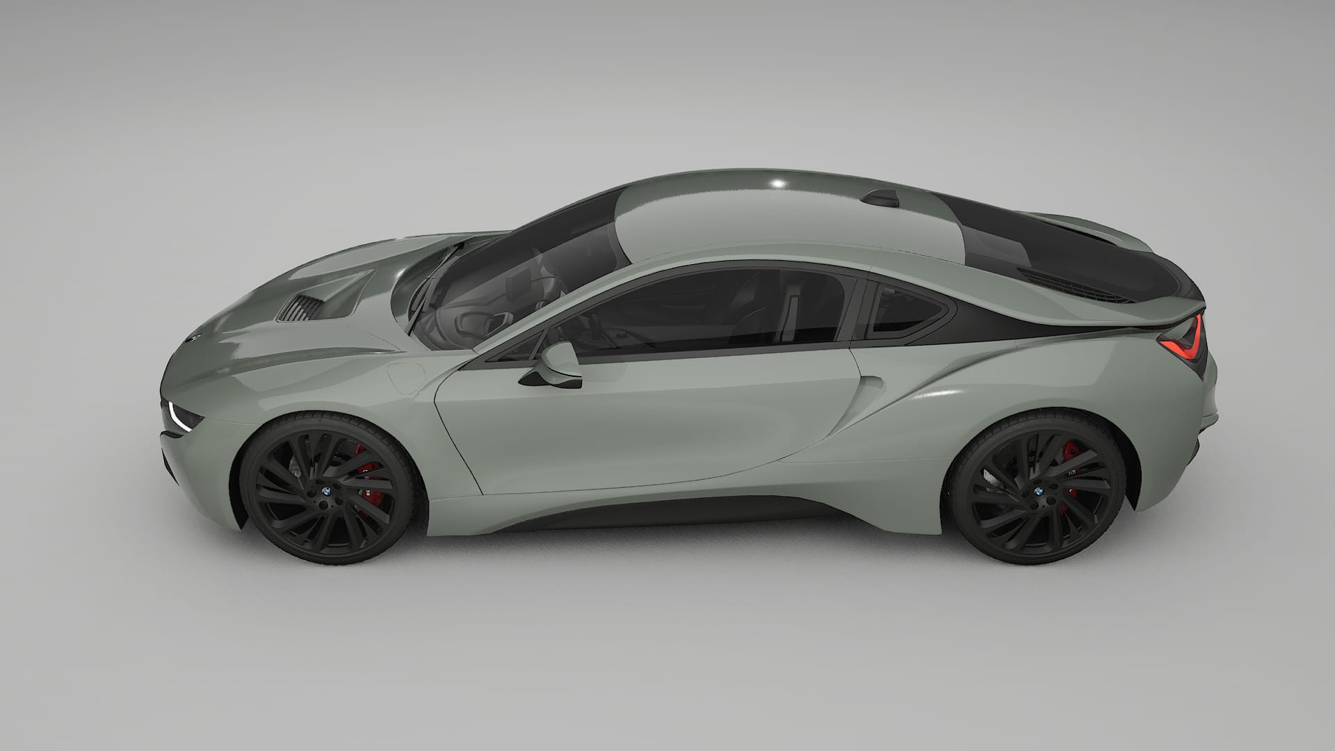 BMW I8 I12 TPU Lackskyddsfilm | SLATE Färgskiftande PPF – Komplett Förskuret Kit