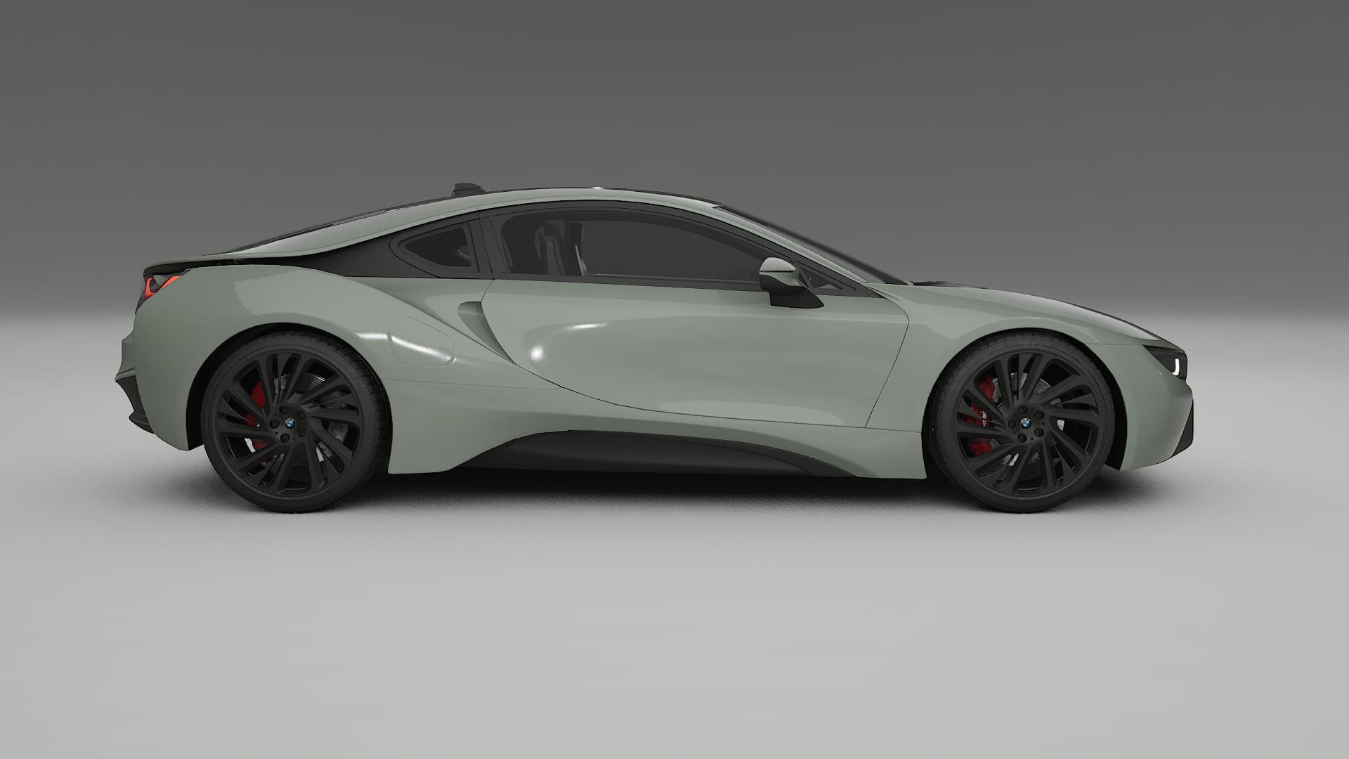 BMW I8 I12 TPU Lackskyddsfilm | SLATE Färgskiftande PPF – Komplett Förskuret Kit