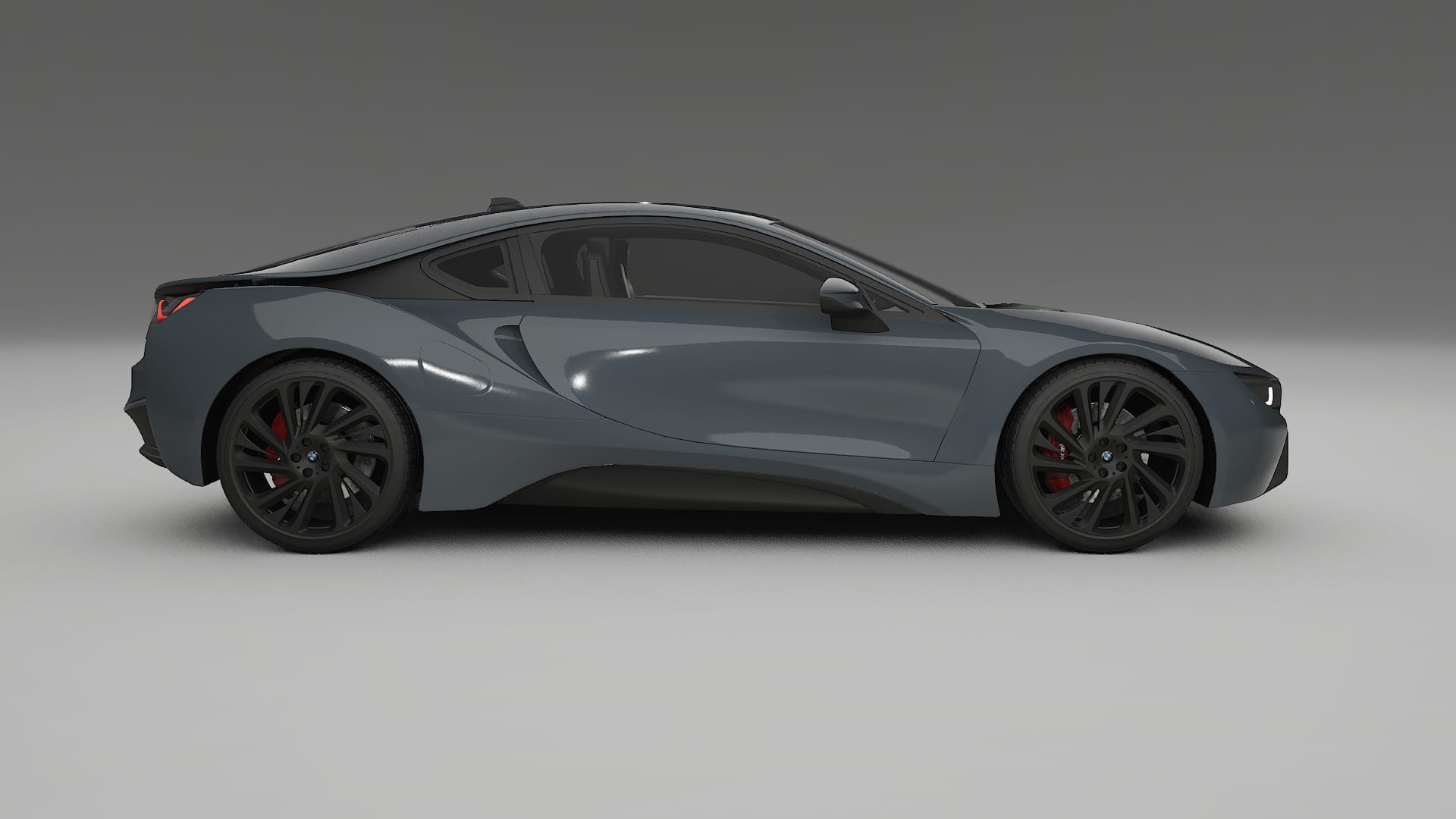 BMW I8 I12 TPU Lackskyddsfilm | GRANITE Färgskiftande PPF – Komplett Förskuret Kit