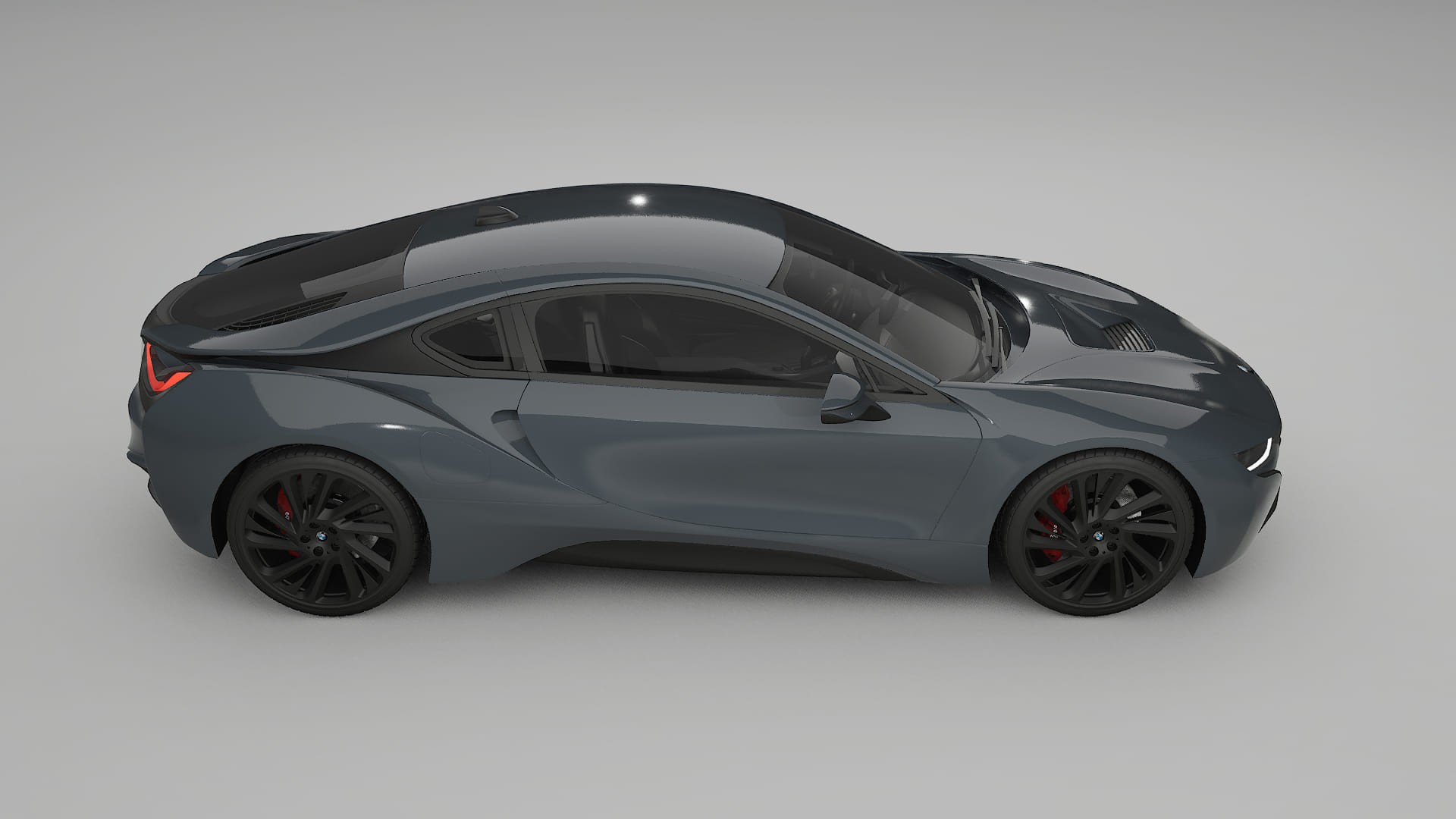 BMW I8 I12 TPU Lackskyddsfilm | GRANITE Färgskiftande PPF – Komplett Förskuret Kit