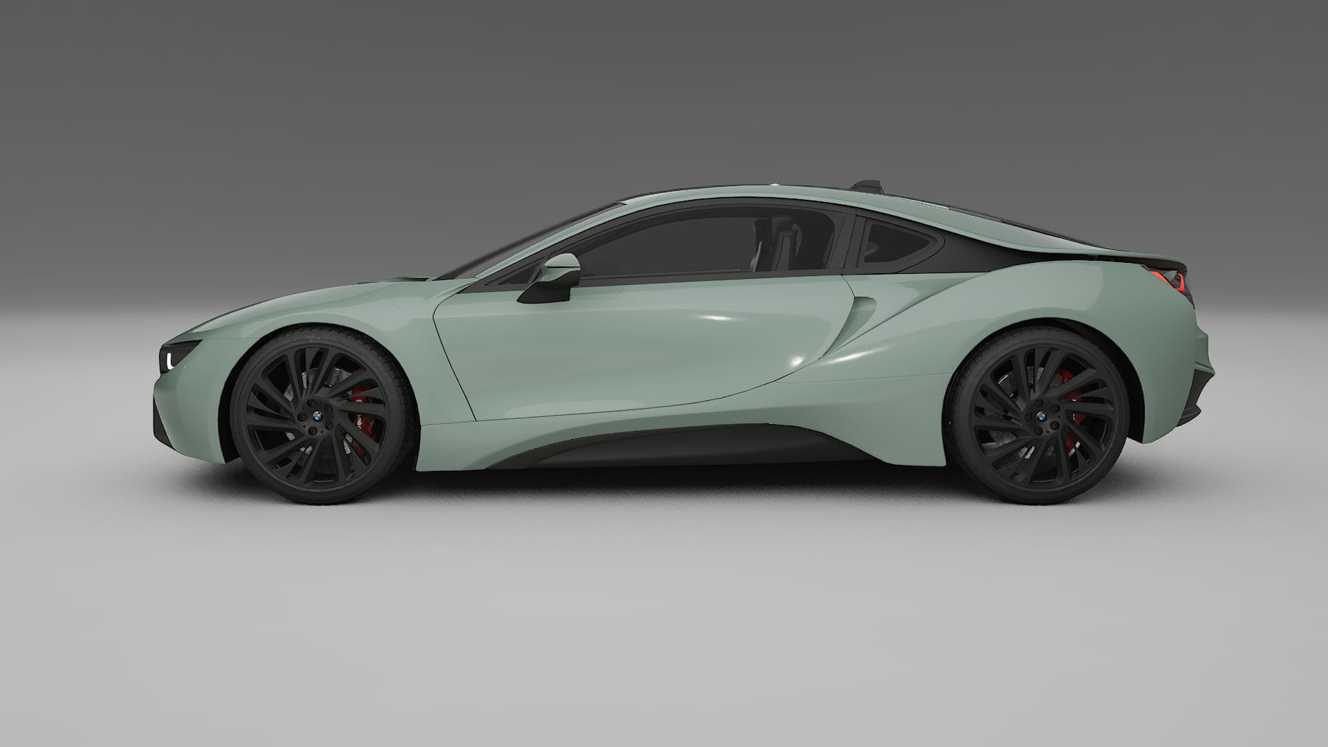 BMW I8 I12 TPU Lackskyddsfilm | CINDER Färgskiftande PPF – Komplett Förskuret Kit