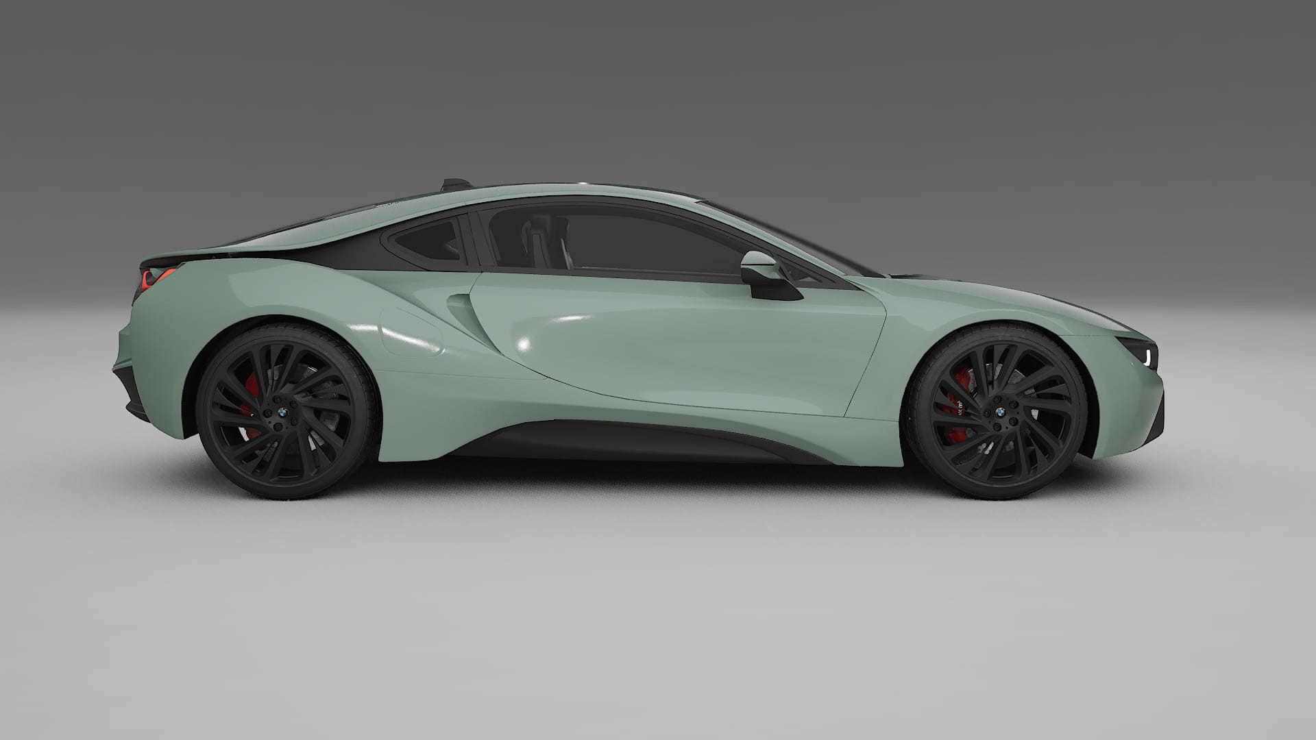 BMW I8 I12 TPU Lackskyddsfilm | CINDER Färgskiftande PPF – Komplett Förskuret Kit