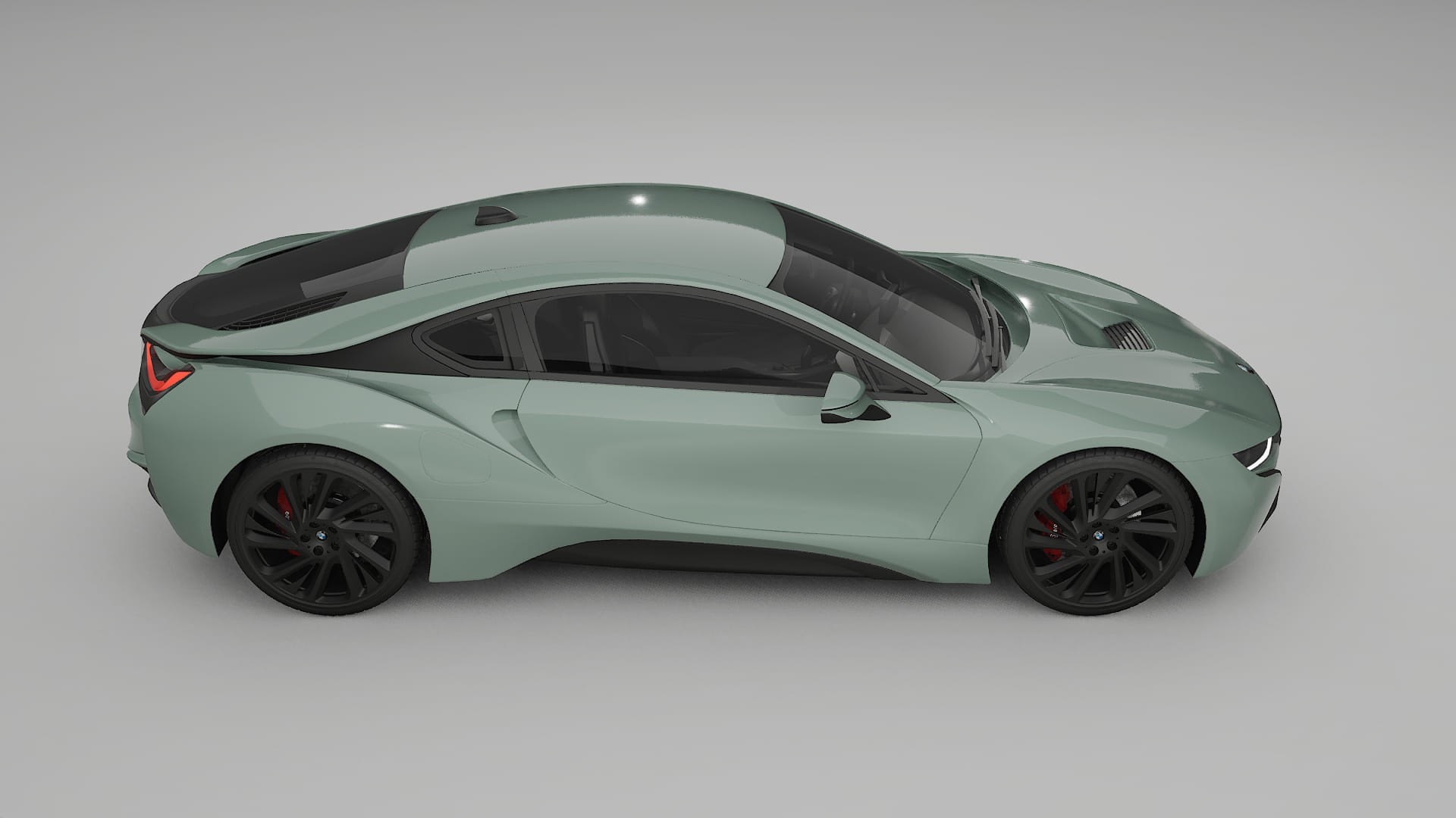 BMW I8 I12 TPU Lackskyddsfilm | CINDER Färgskiftande PPF – Komplett Förskuret Kit