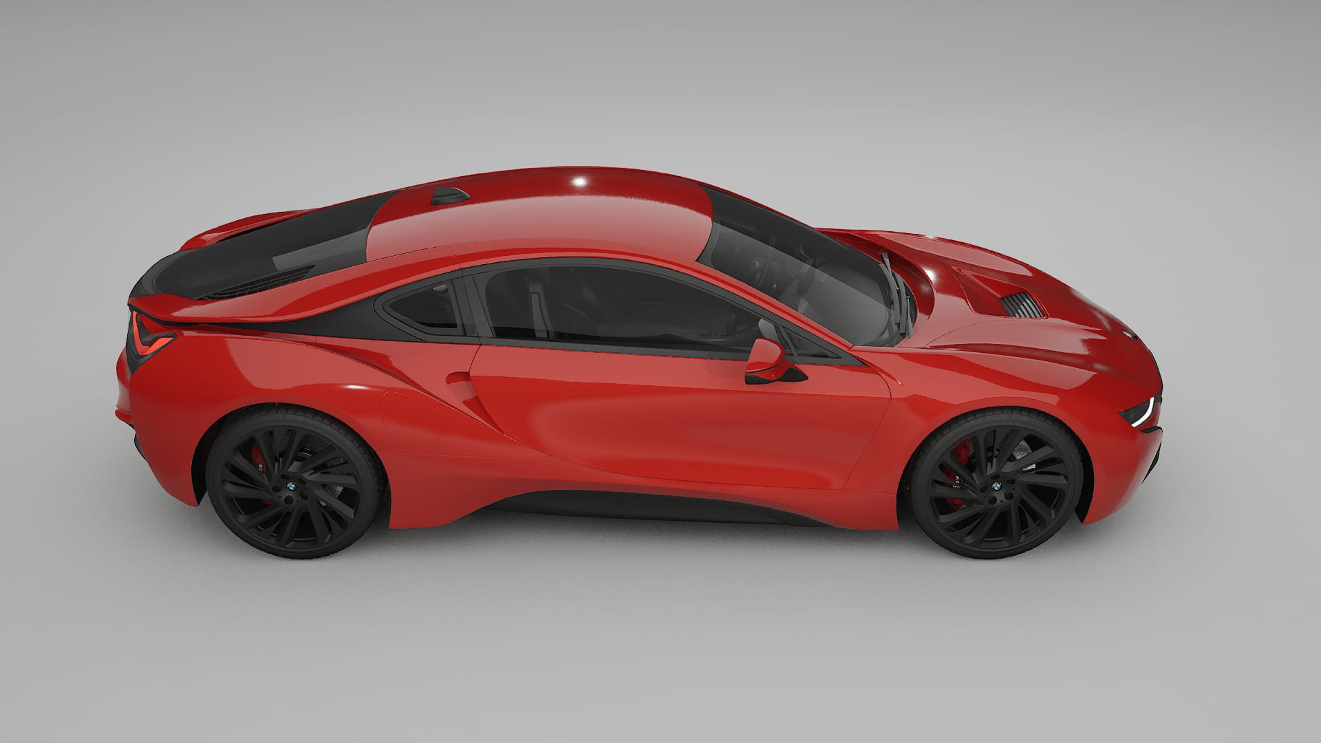 BMW I8 I12 TPU Lackskyddsfilm | BLAZE Färgskiftande PPF – Komplett Förskuret Kit